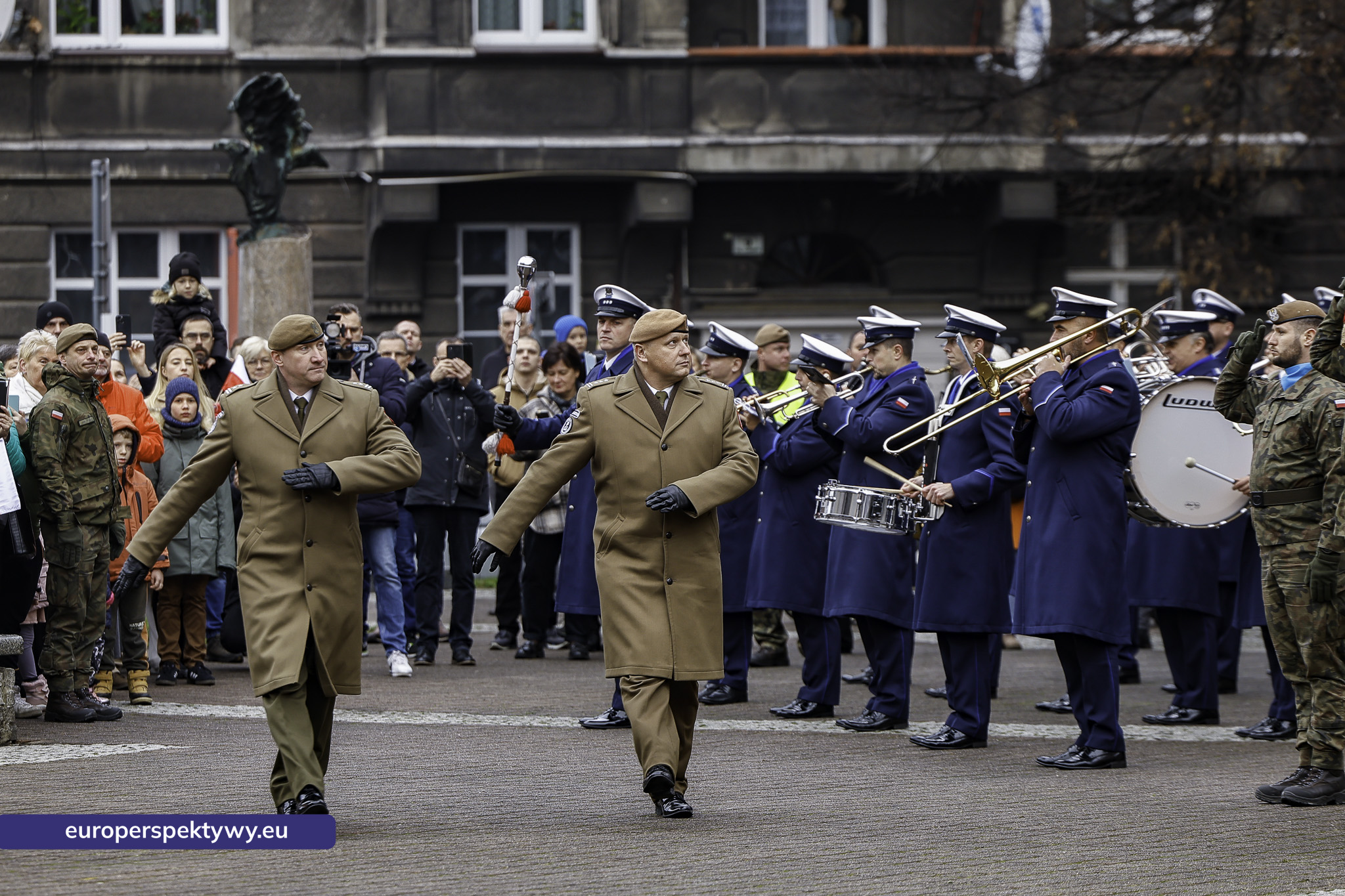 Narodowe Święto Niepodległości w Katowicach przed pomnikiem Józefa Piłsudskiego-32 Europerspektywy Święto Niepodległości: wojewódzkie obchody w Katowicach