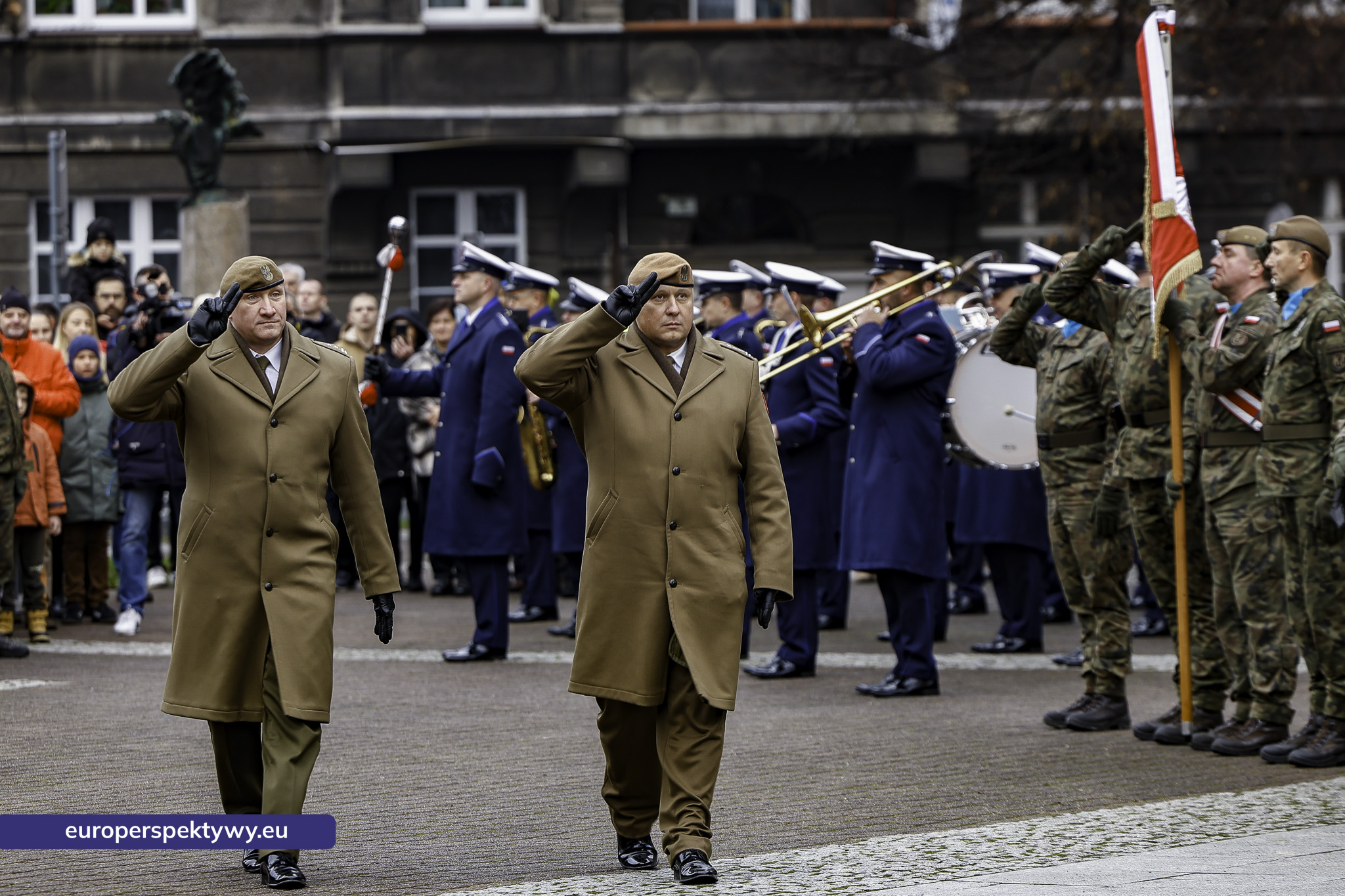 Narodowe Święto Niepodległości w Katowicach przed pomnikiem Józefa Piłsudskiego-34 Europerspektywy Święto Niepodległości: wojewódzkie obchody w Katowicach