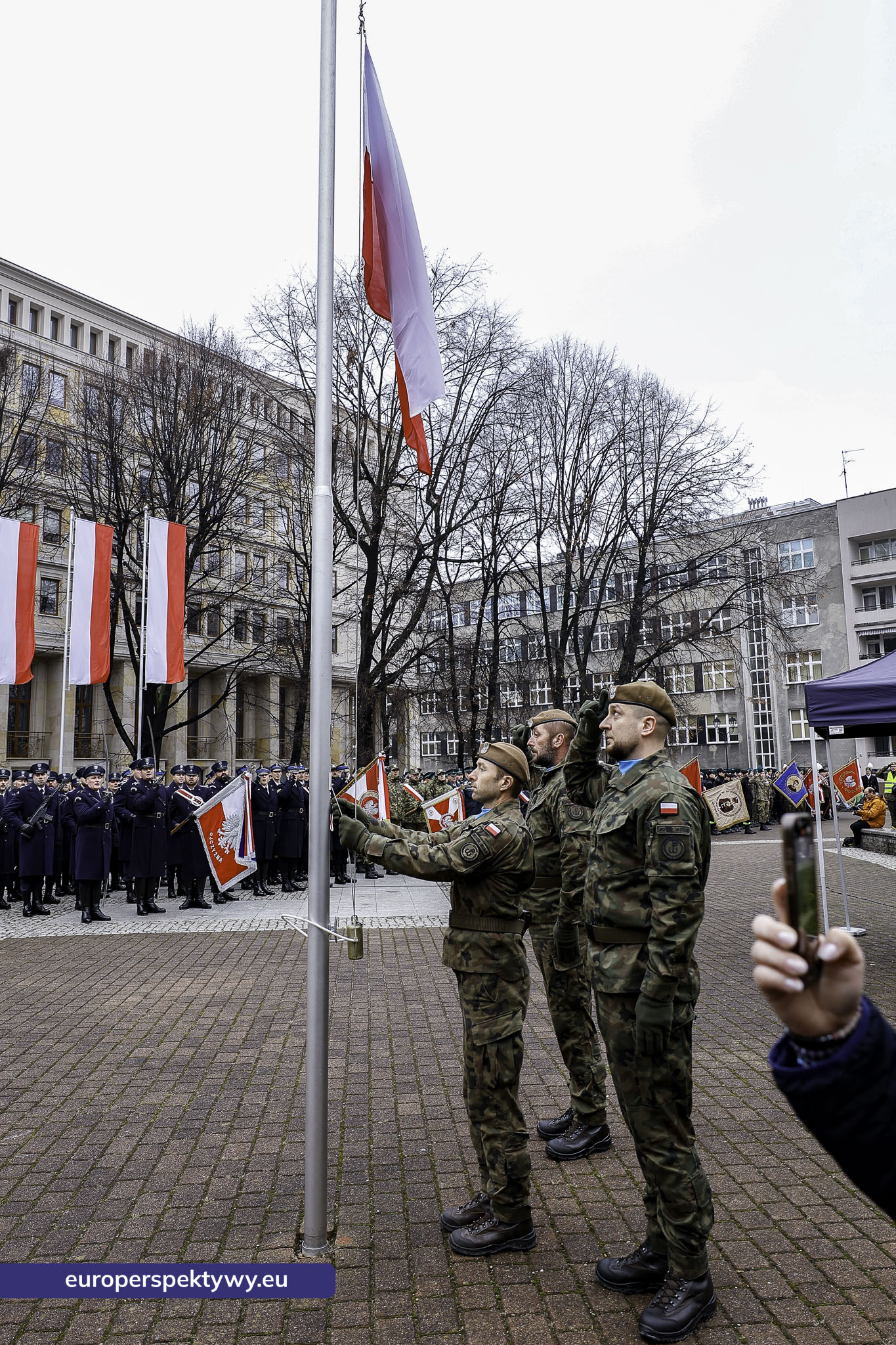 Narodowe Święto Niepodległości w Katowicach przed pomnikiem Józefa Piłsudskiego-44 Europerspektywy Święto Niepodległości: wojewódzkie obchody w Katowicach