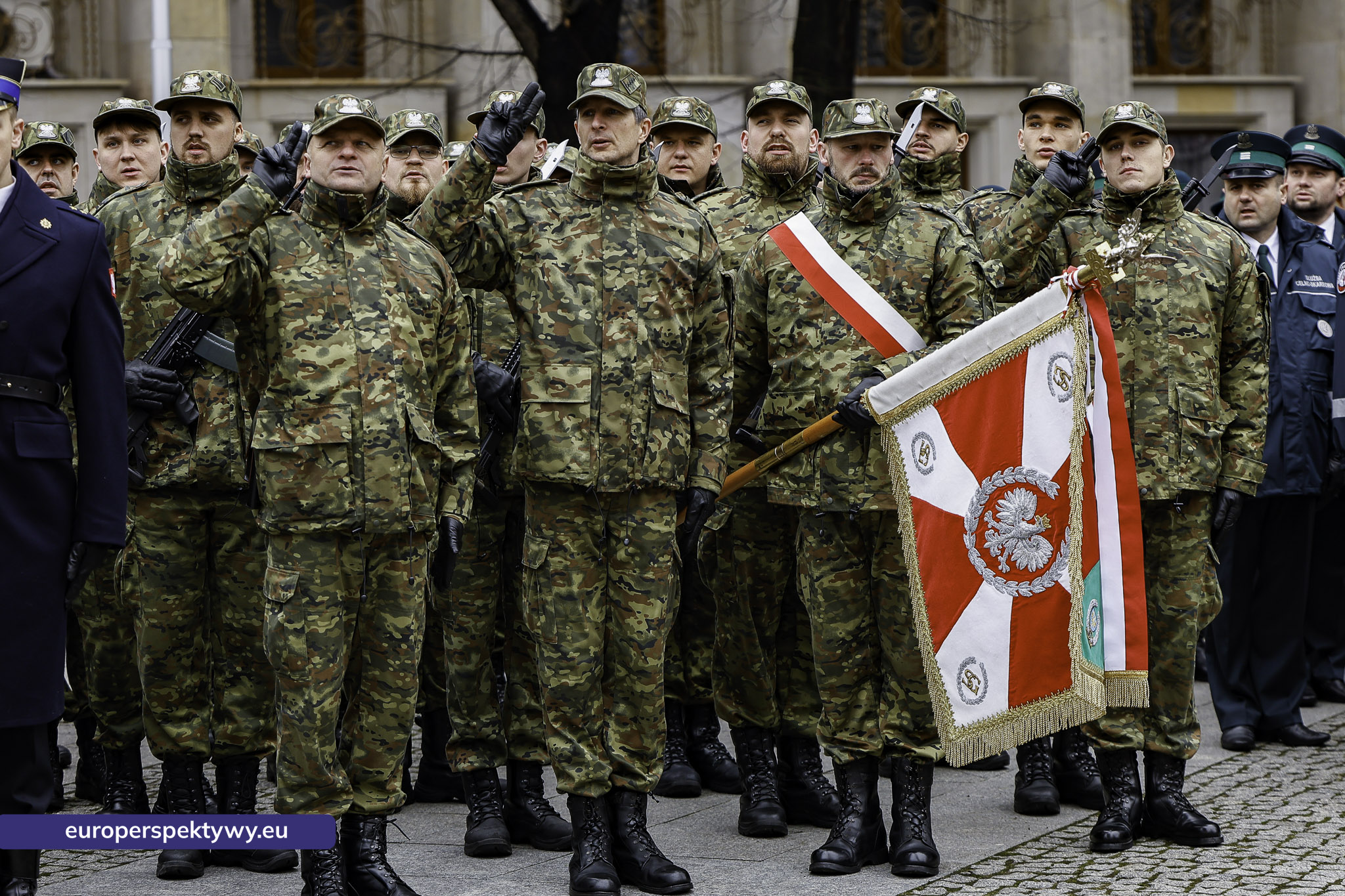Narodowe Święto Niepodległości w Katowicach przed pomnikiem Józefa Piłsudskiego-47 Europerspektywy Święto Niepodległości: wojewódzkie obchody w Katowicach