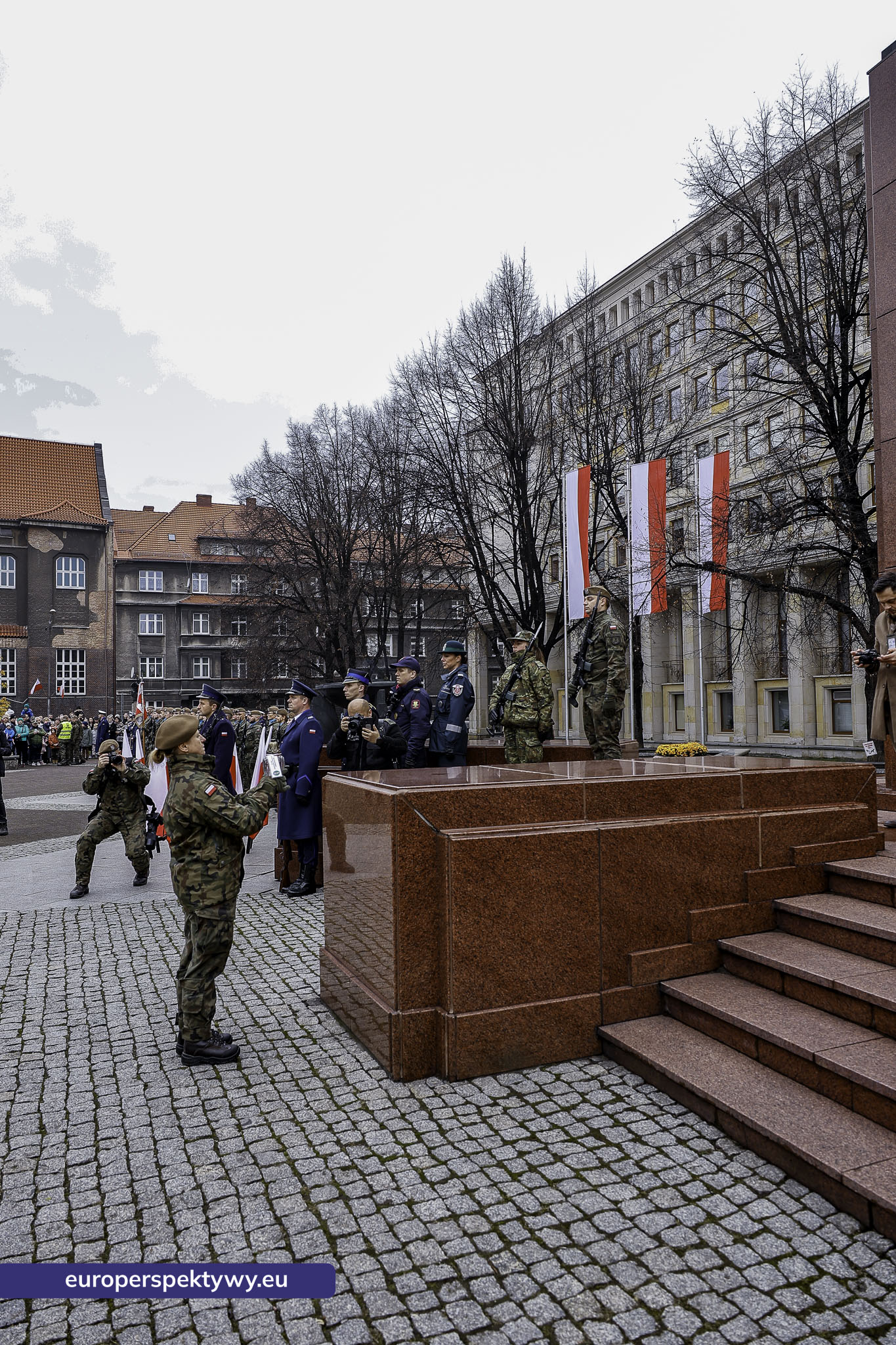 Narodowe Święto Niepodległości w Katowicach przed pomnikiem Józefa Piłsudskiego-63 Europerspektywy Święto Niepodległości: wojewódzkie obchody w Katowicach
