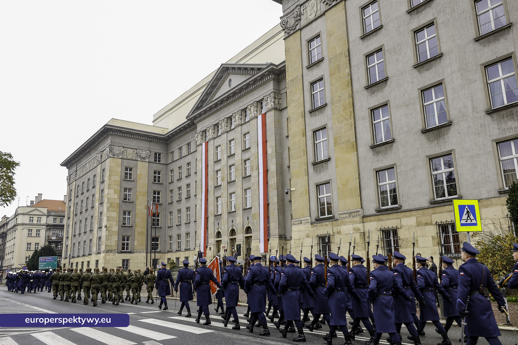 Narodowe Święto Niepodległości w Katowicach przed pomnikiem Józefa Piłsudskiego-7 Europerspektywy Święto Niepodległości: wojewódzkie obchody w Katowicach