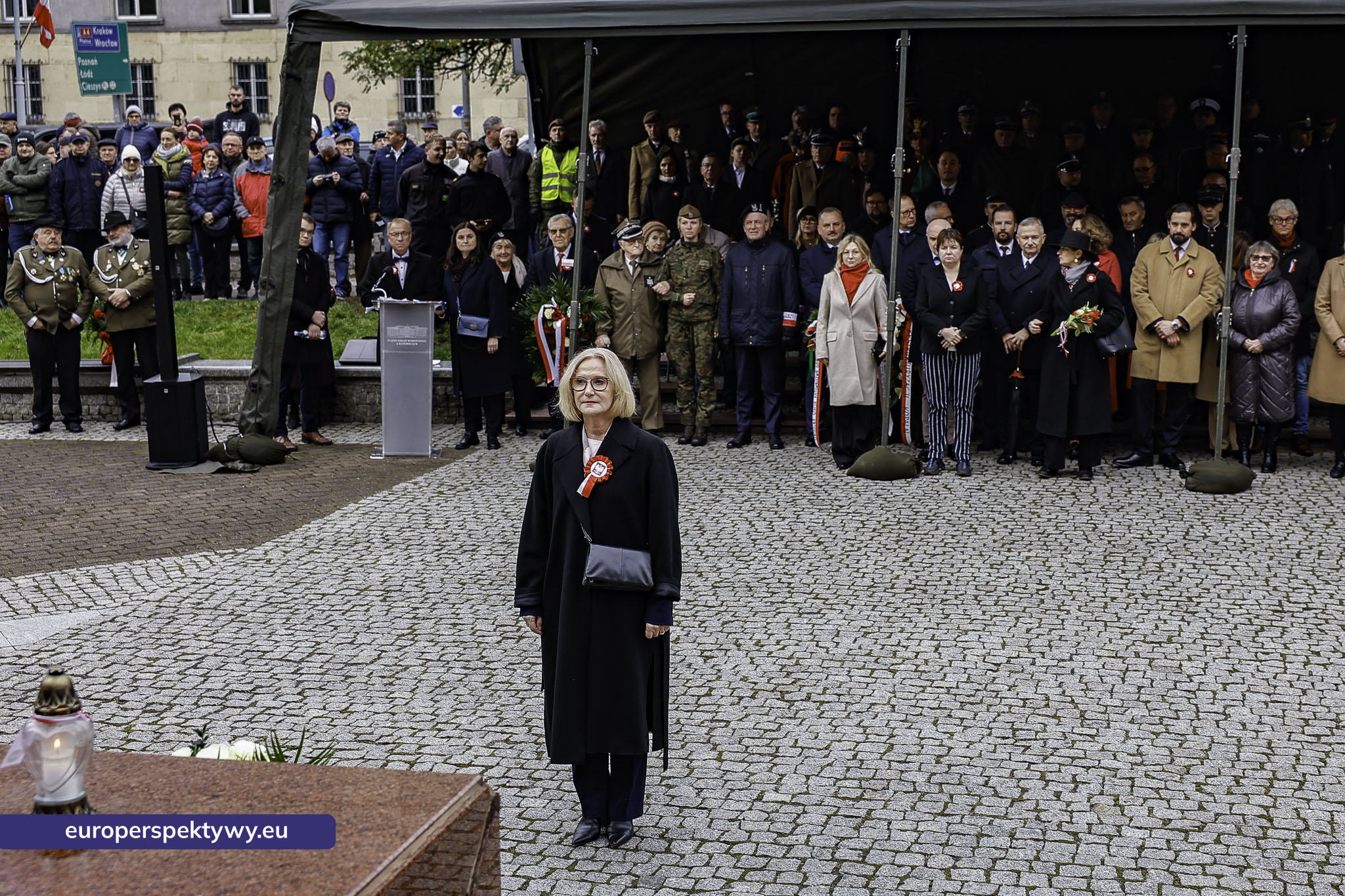 Narodowe Święto Niepodległości w Katowicach przed pomnikiem Józefa Piłsudskiego-86 Europerspektywy Święto Niepodległości: wojewódzkie obchody w Katowicach
