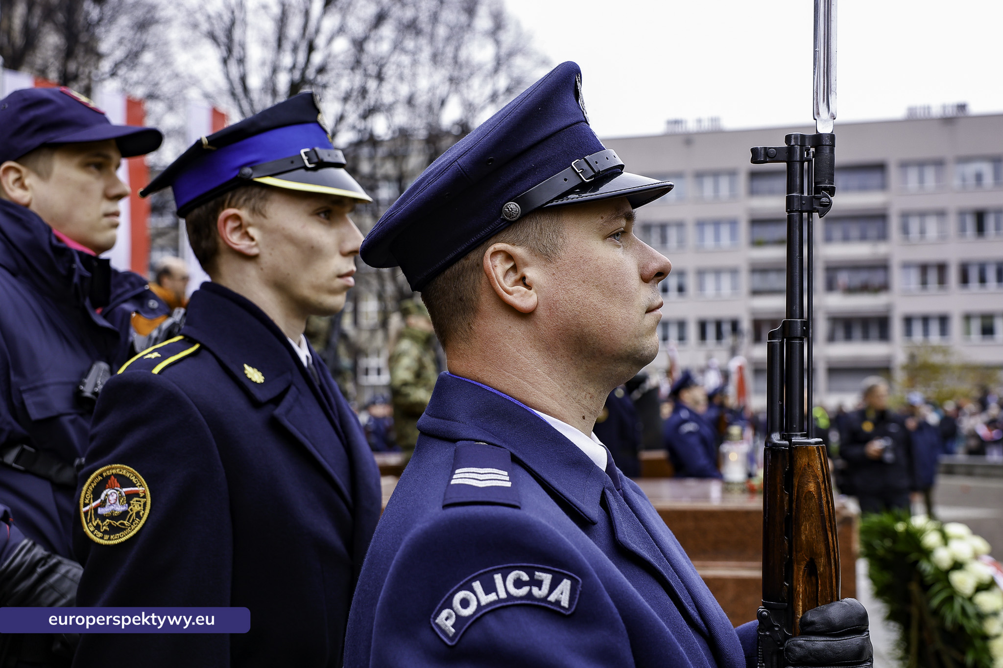 Narodowe Święto Niepodległości w Katowicach przed pomnikiem Józefa Piłsudskiego-90 Europerspektywy Święto Niepodległości: wojewódzkie obchody w Katowicach