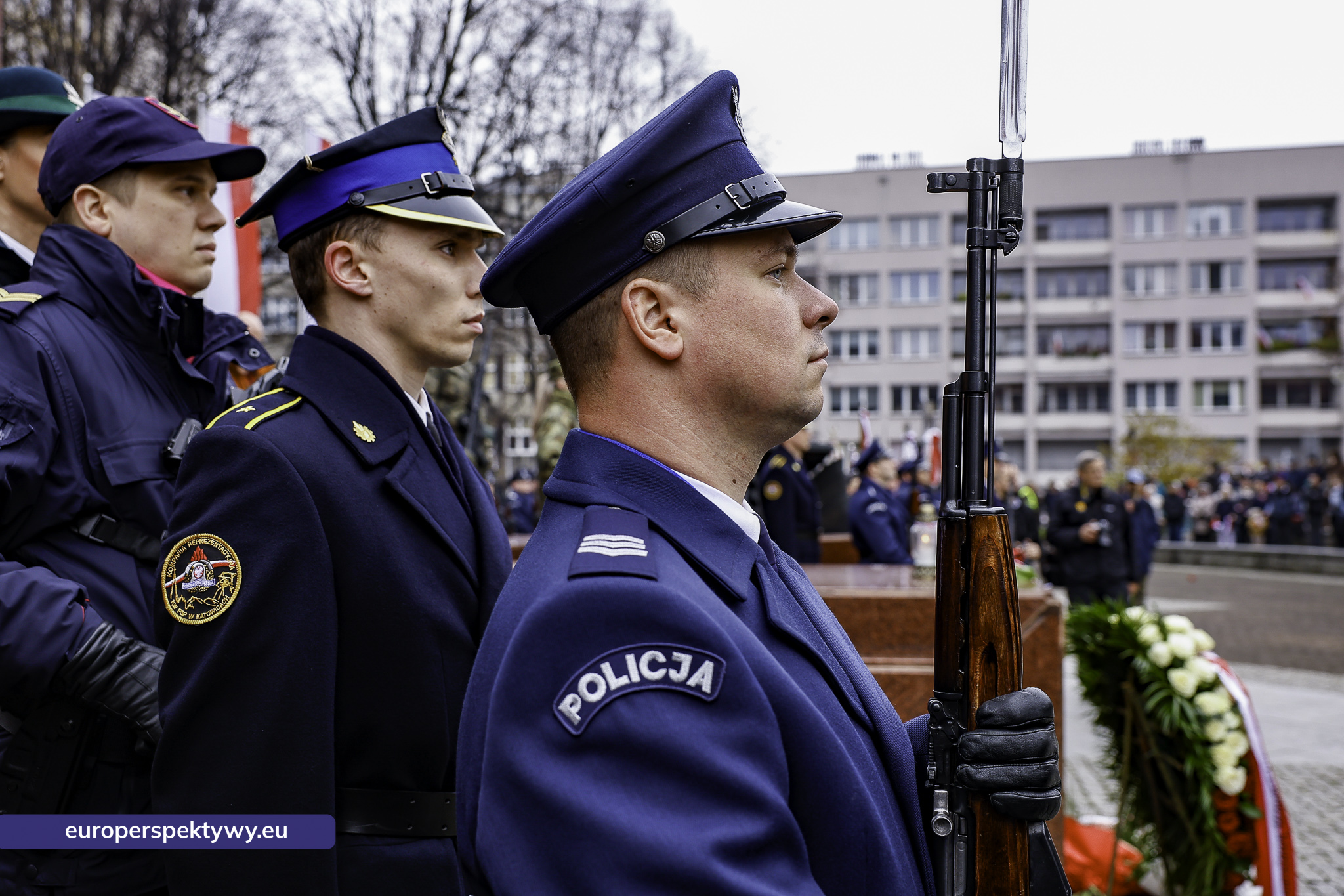 Narodowe Święto Niepodległości w Katowicach przed pomnikiem Józefa Piłsudskiego-91 Europerspektywy Święto Niepodległości: wojewódzkie obchody w Katowicach