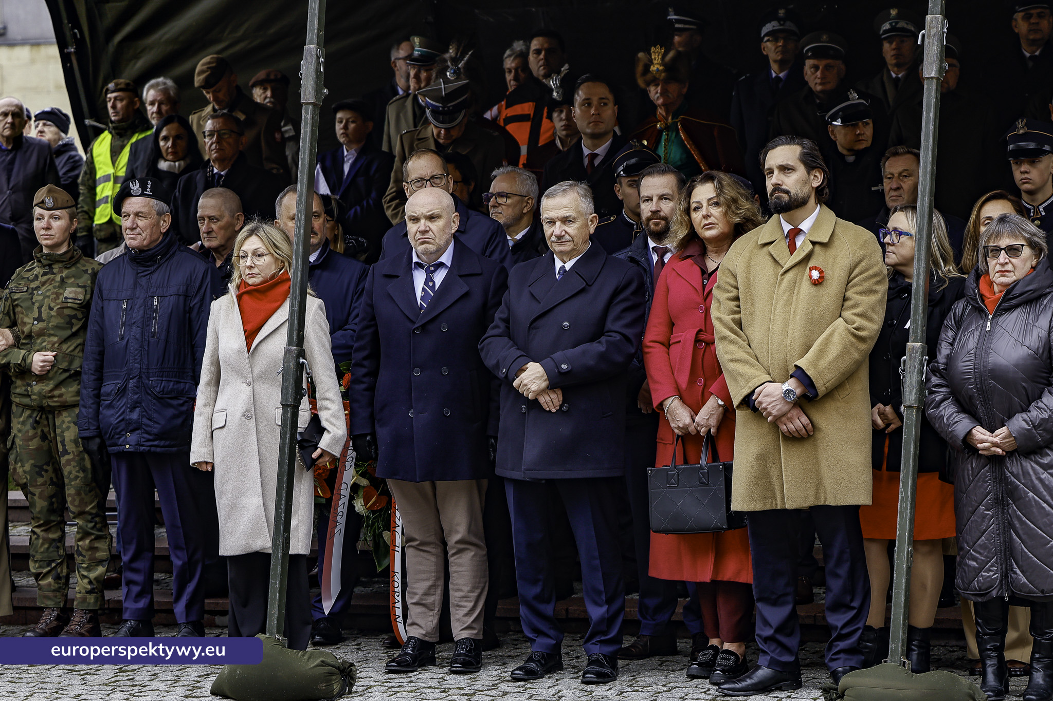 Narodowe Święto Niepodległości w Katowicach przed pomnikiem Józefa Piłsudskiego-98 Europerspektywy Święto Niepodległości: wojewódzkie obchody w Katowicach