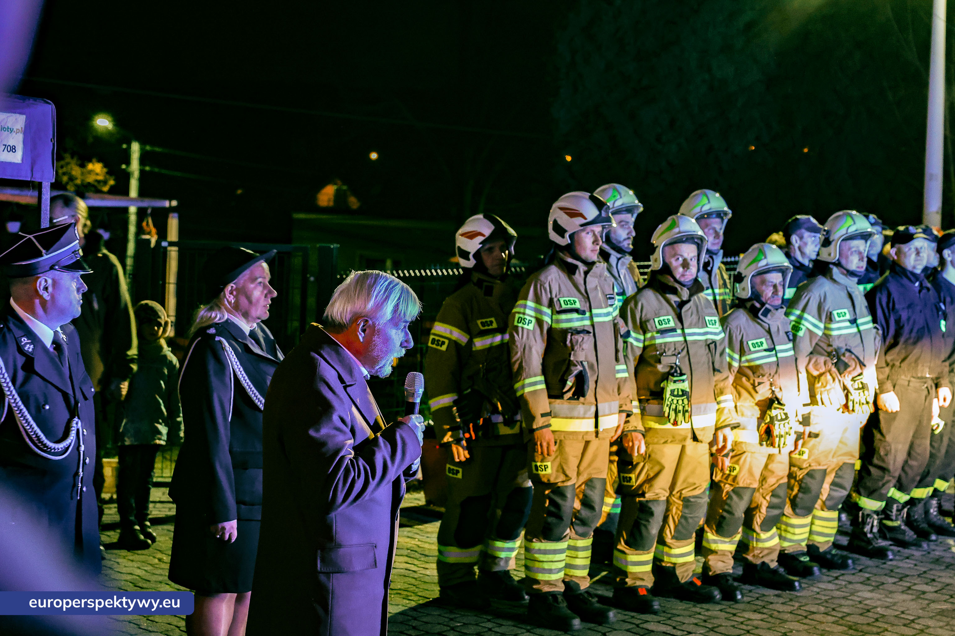 OSP Łaziska Dolne-10 Europerspektywy Nowy wóz bojowy ratowniczo-gaśniczy zasilił flotę OSP Łaziska Dolne dzięki wsparciu WFOŚiGW