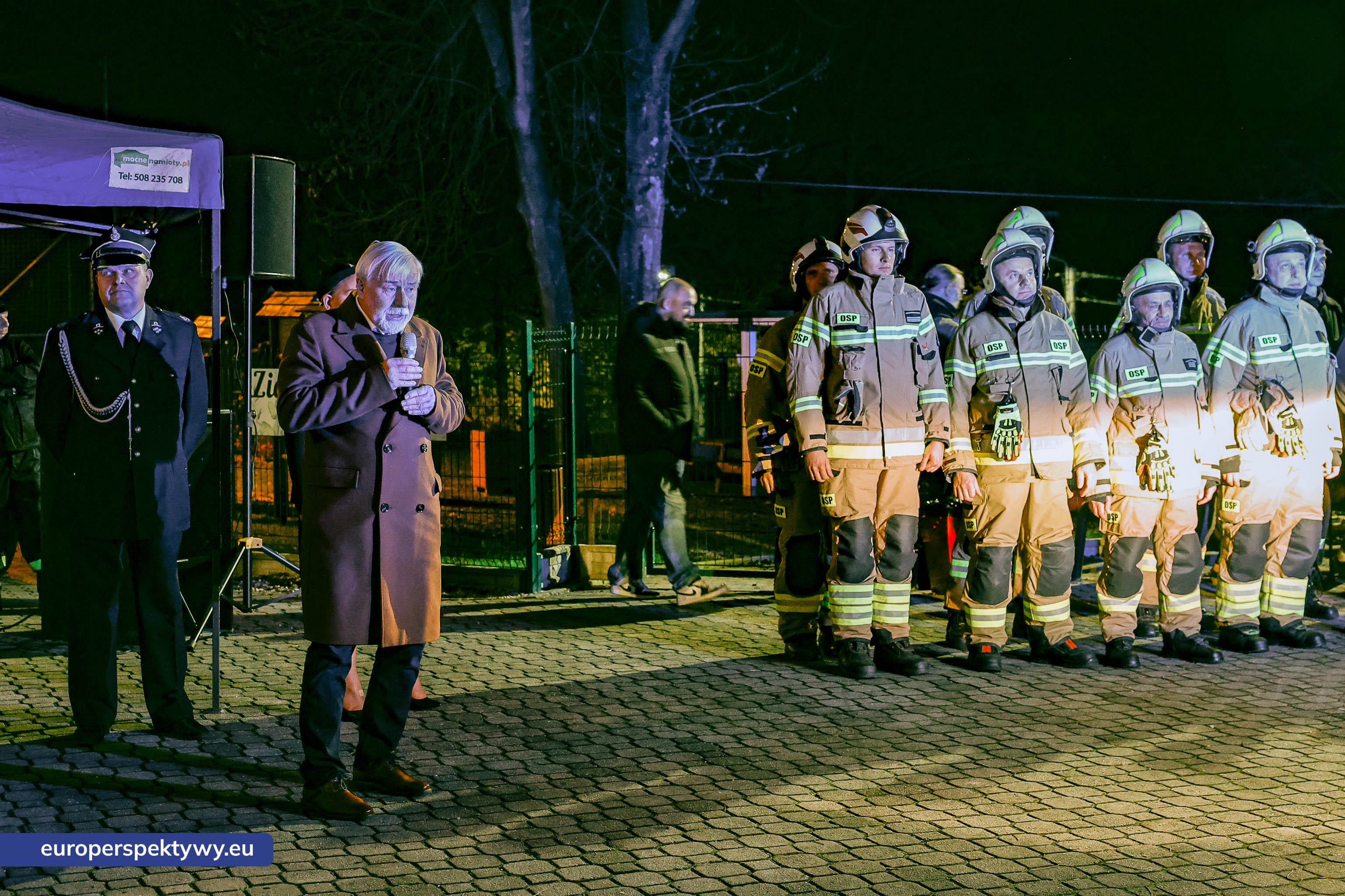 OSP Łaziska Dolne-13 Europerspektywy Nowy wóz bojowy ratowniczo-gaśniczy zasilił flotę OSP Łaziska Dolne dzięki wsparciu WFOŚiGW