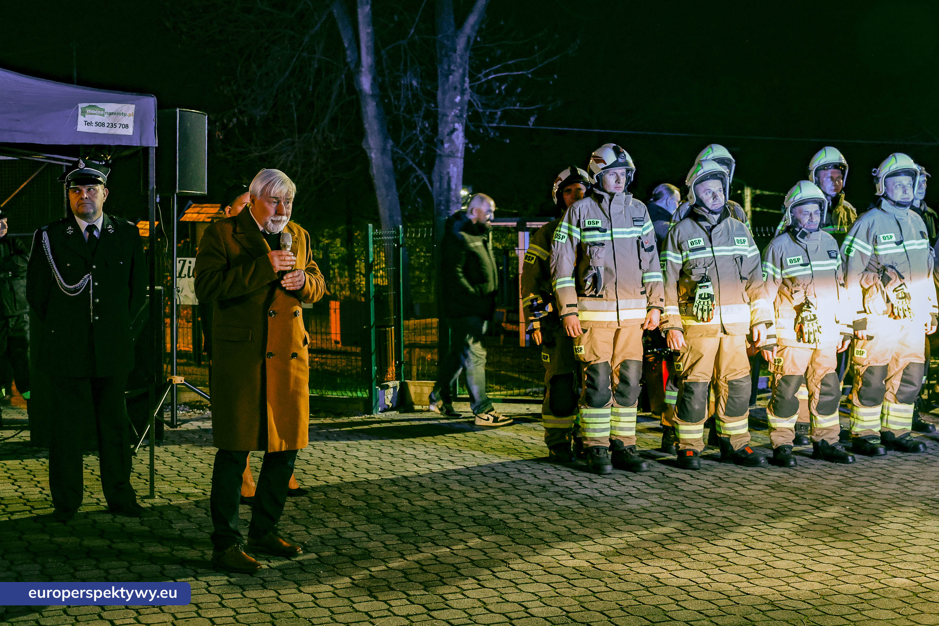 OSP Łaziska Dolne-14 Europerspektywy Nowy wóz bojowy ratowniczo-gaśniczy zasilił flotę OSP Łaziska Dolne dzięki wsparciu WFOŚiGW