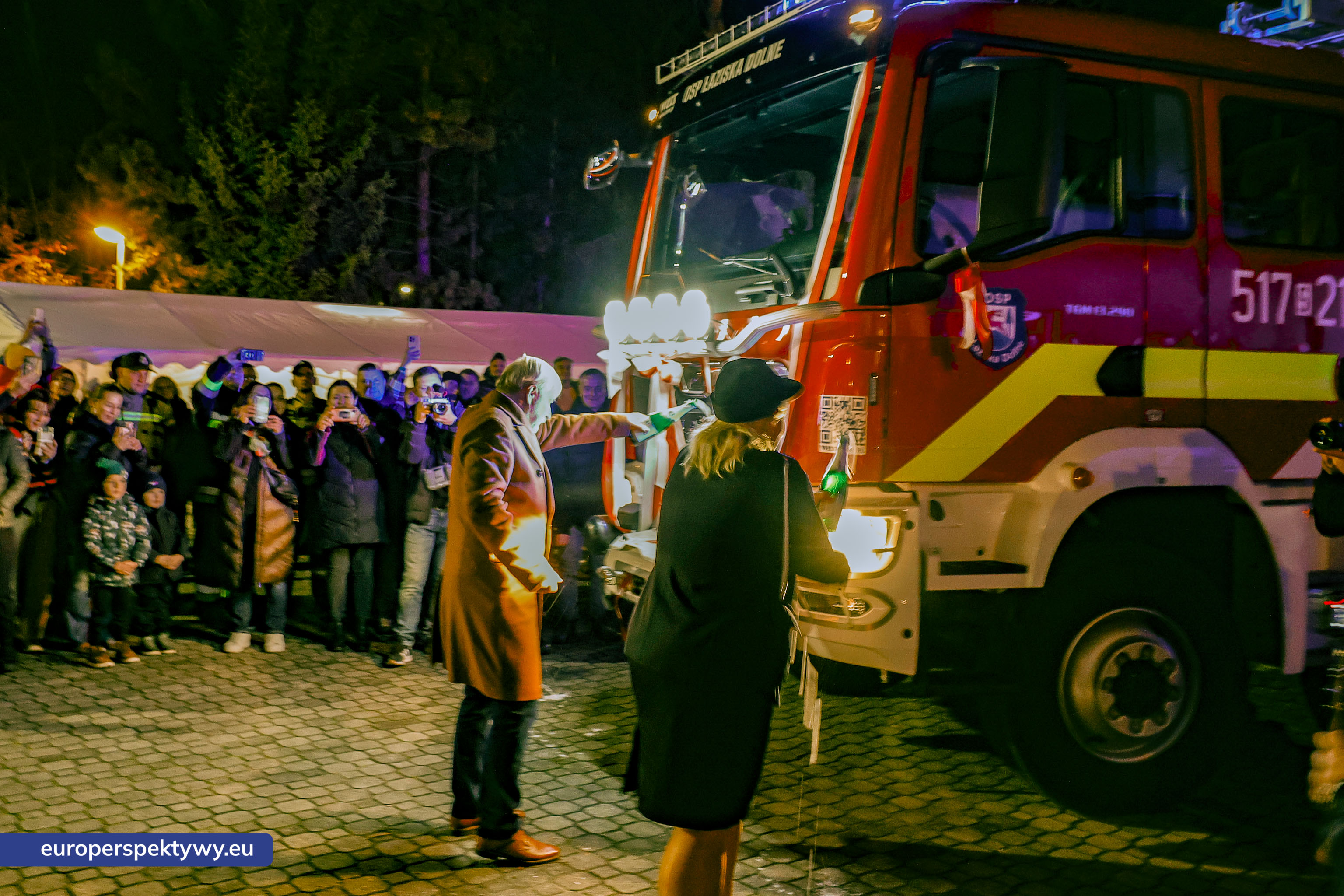 OSP Łaziska Dolne-17 Nowy wóz bojowy ratowniczo-gasniczy dla OSP Łaziska Dolne