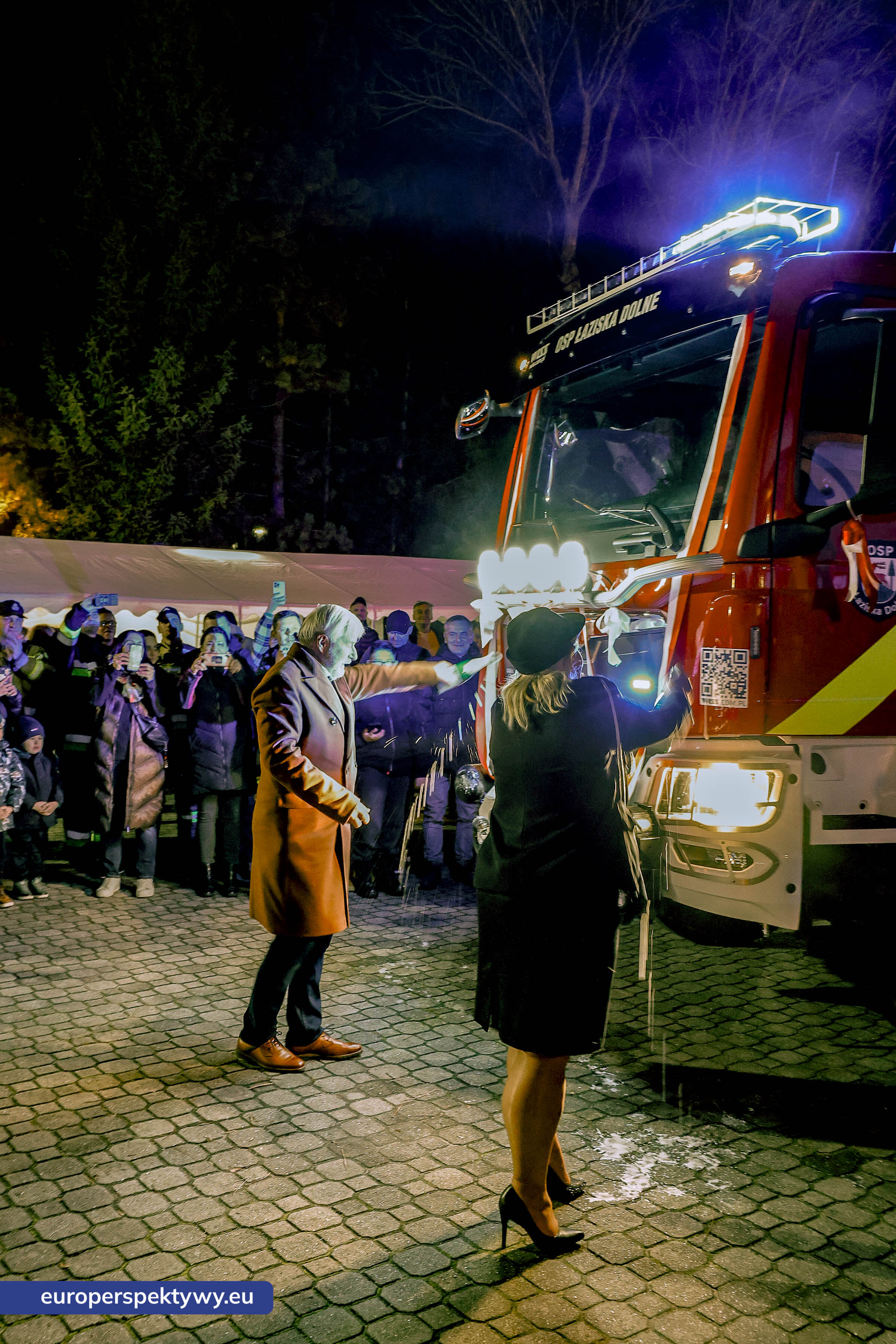 OSP Łaziska Dolne-18 Nowy wóz bojowy ratowniczo-gasniczy dla OSP Łaziska Dolne