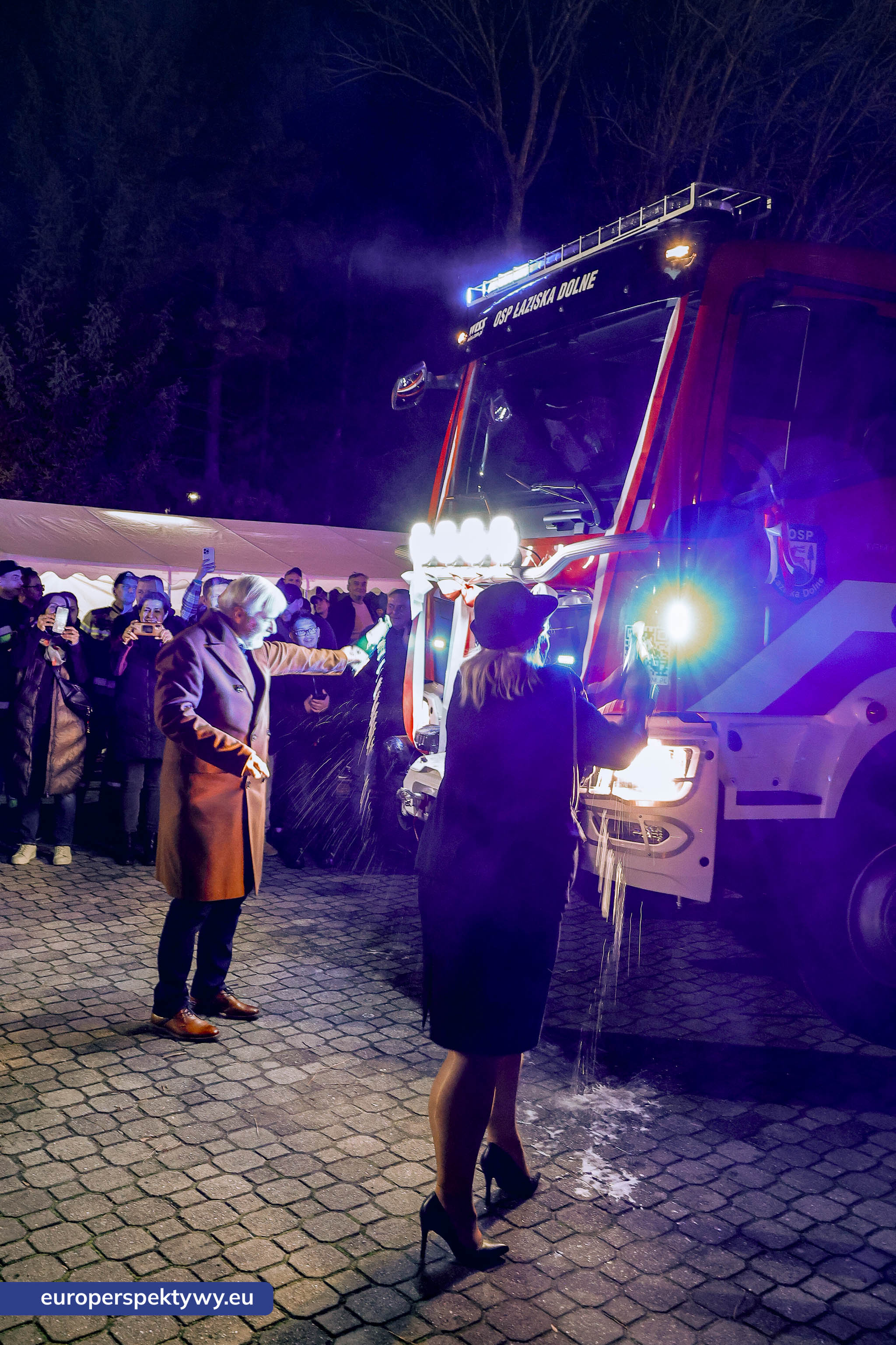 OSP Łaziska Dolne-19 Nowy wóz bojowy ratowniczo-gasniczy dla OSP Łaziska Dolne