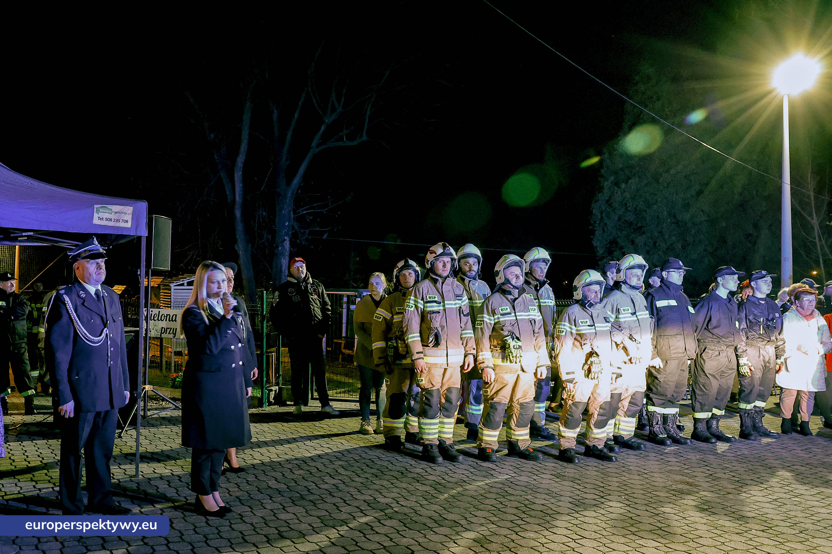 OSP Łaziska Dolne-22 Europerspektywy Nowy wóz bojowy ratowniczo-gaśniczy zasilił flotę OSP Łaziska Dolne dzięki wsparciu WFOŚiGW