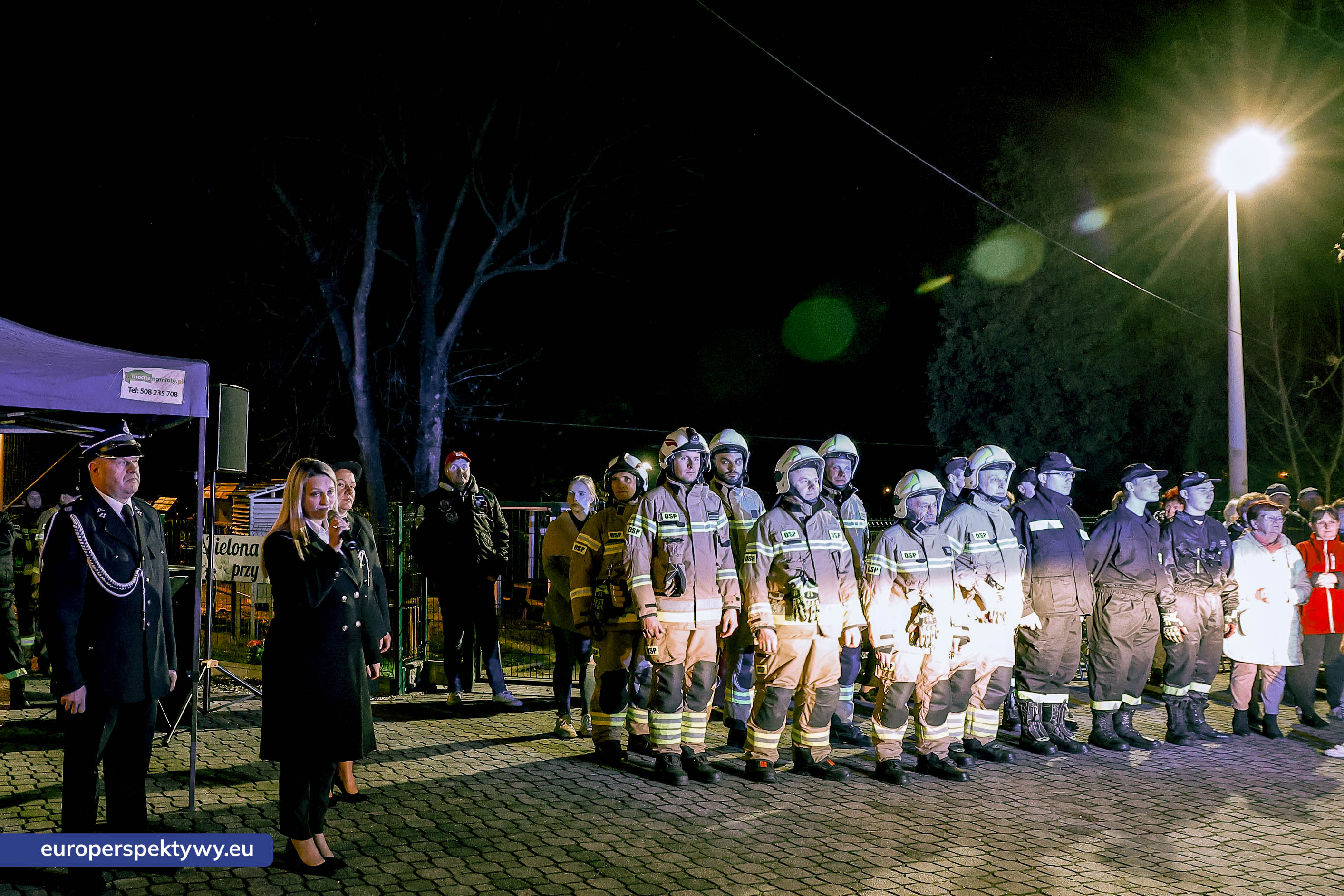 OSP Łaziska Dolne-24 Europerspektywy Nowy wóz bojowy ratowniczo-gaśniczy zasilił flotę OSP Łaziska Dolne dzięki wsparciu WFOŚiGW