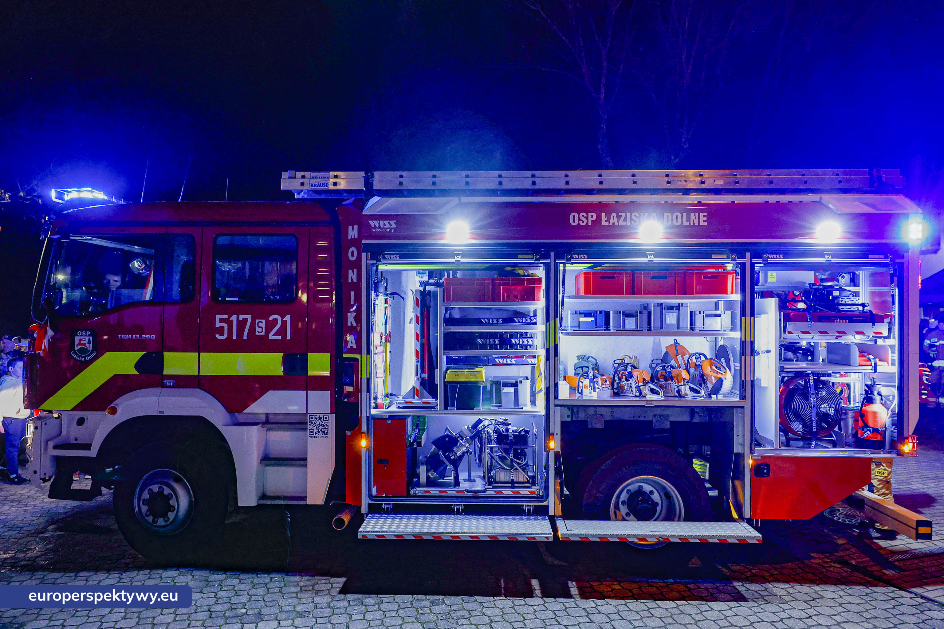 OSP Łaziska Dolne-26 Nowy wóz bojowy ratowniczo-gasniczy dla OSP Łaziska Dolne