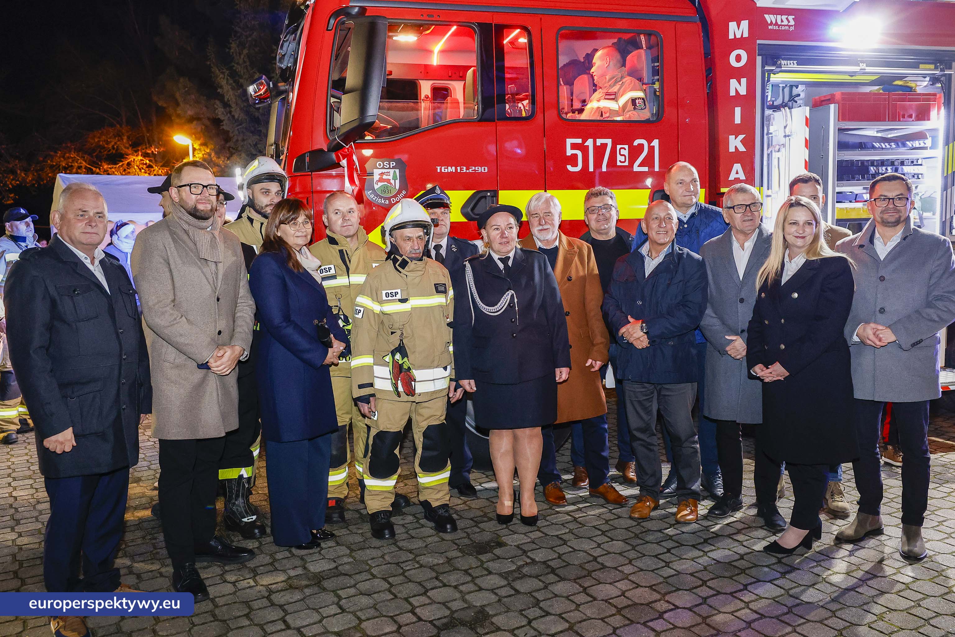 OSP Łaziska Dolne-29 Nowy wóz bojowy ratowniczo-gasniczy dla OSP Łaziska Dolne