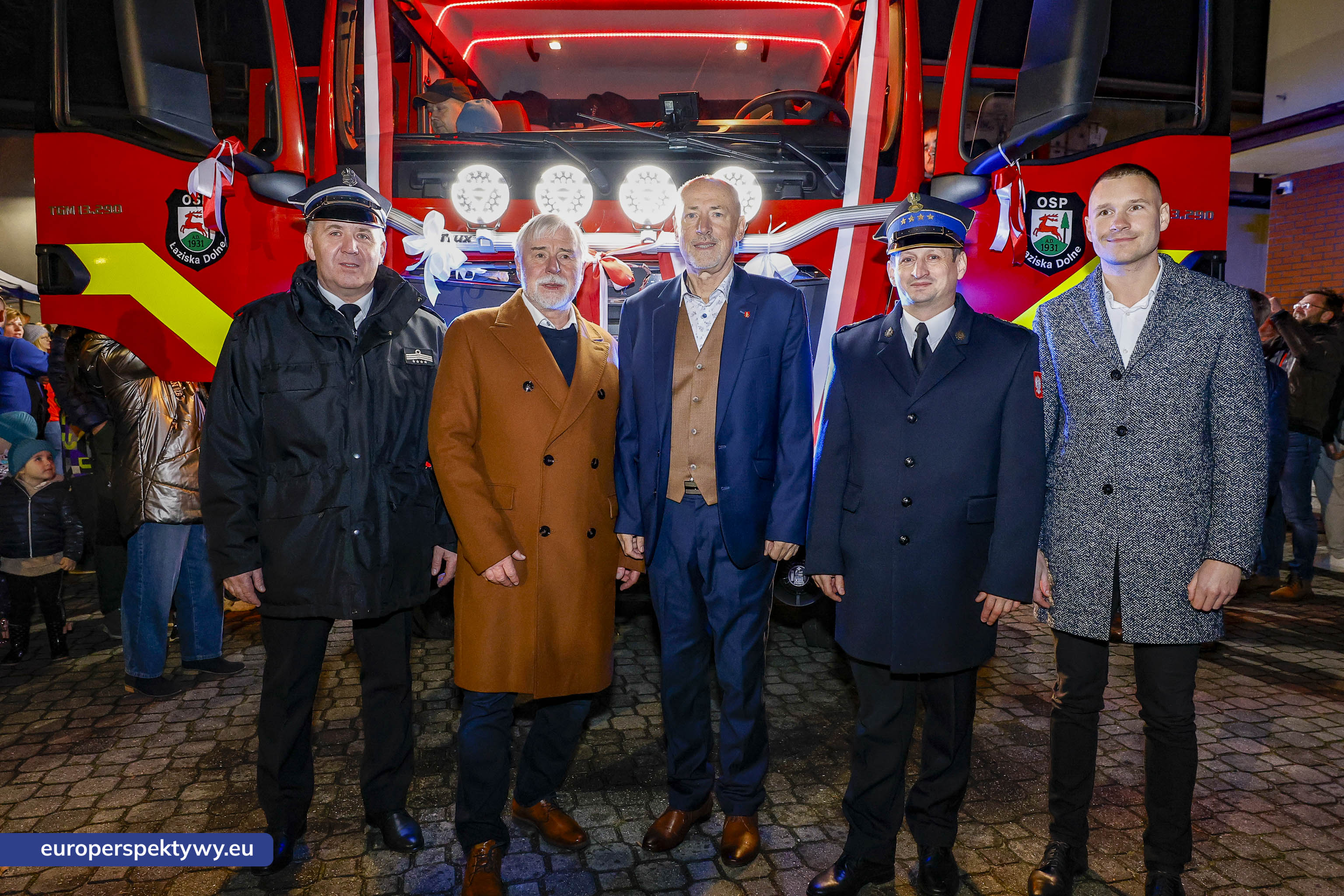 OSP Łaziska Dolne-40 Nowy wóz bojowy ratowniczo-gasniczy dla OSP Łaziska Dolne