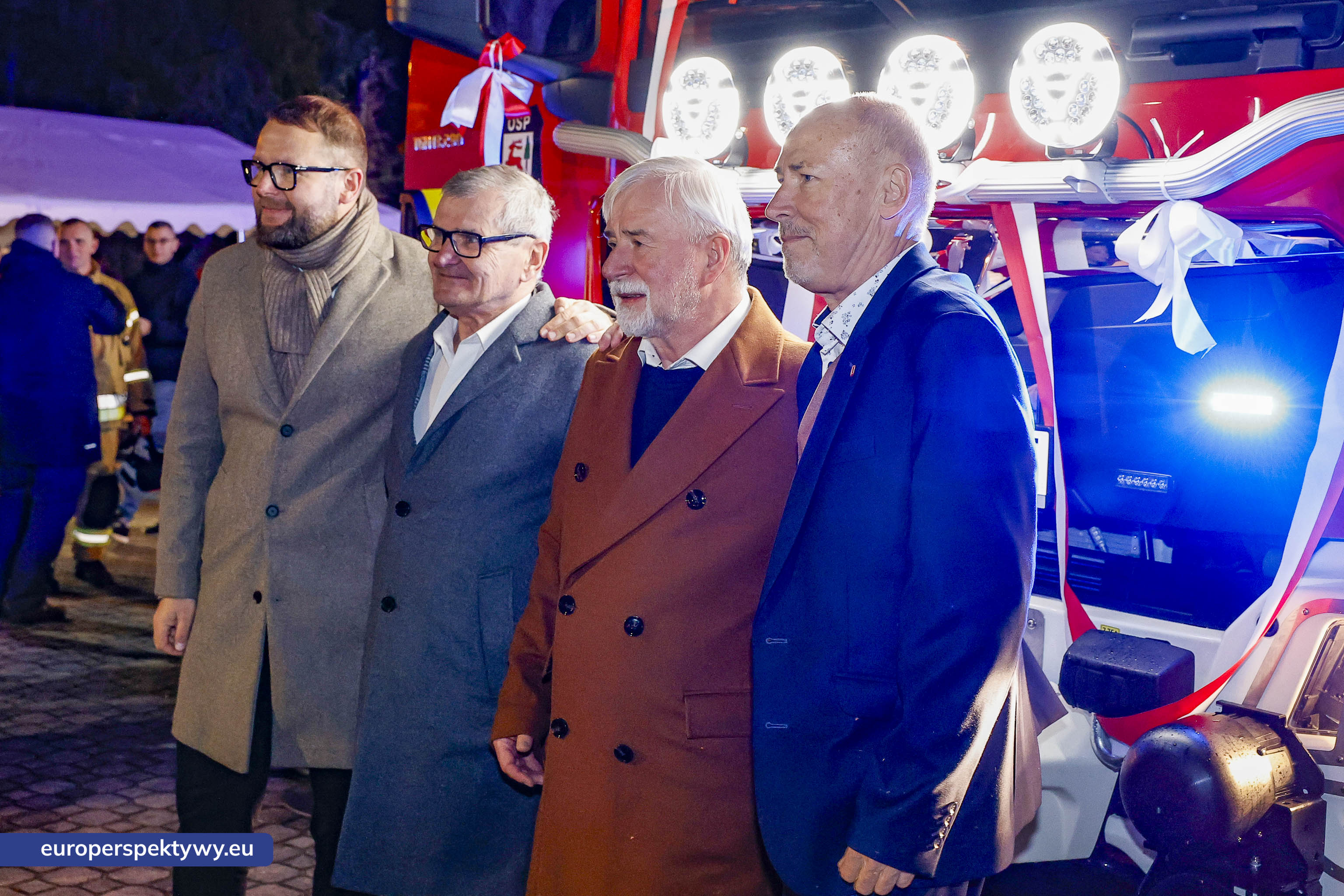 OSP Łaziska Dolne-41 Europerspektywy Nowy wóz bojowy ratowniczo-gaśniczy zasilił flotę OSP Łaziska Dolne dzięki wsparciu WFOŚiGW