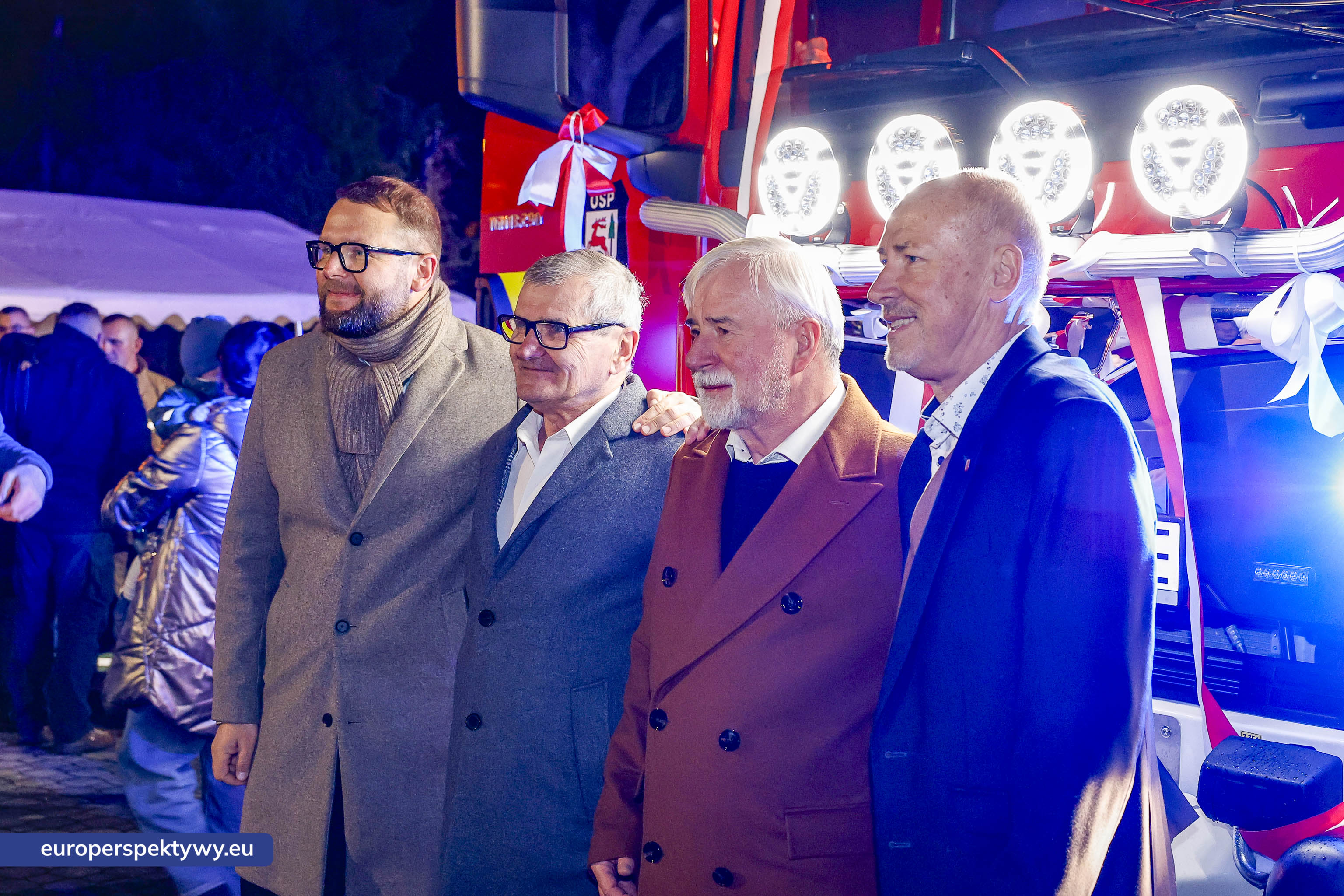 OSP Łaziska Dolne-42 Europerspektywy Nowy wóz bojowy ratowniczo-gaśniczy zasilił flotę OSP Łaziska Dolne dzięki wsparciu WFOŚiGW