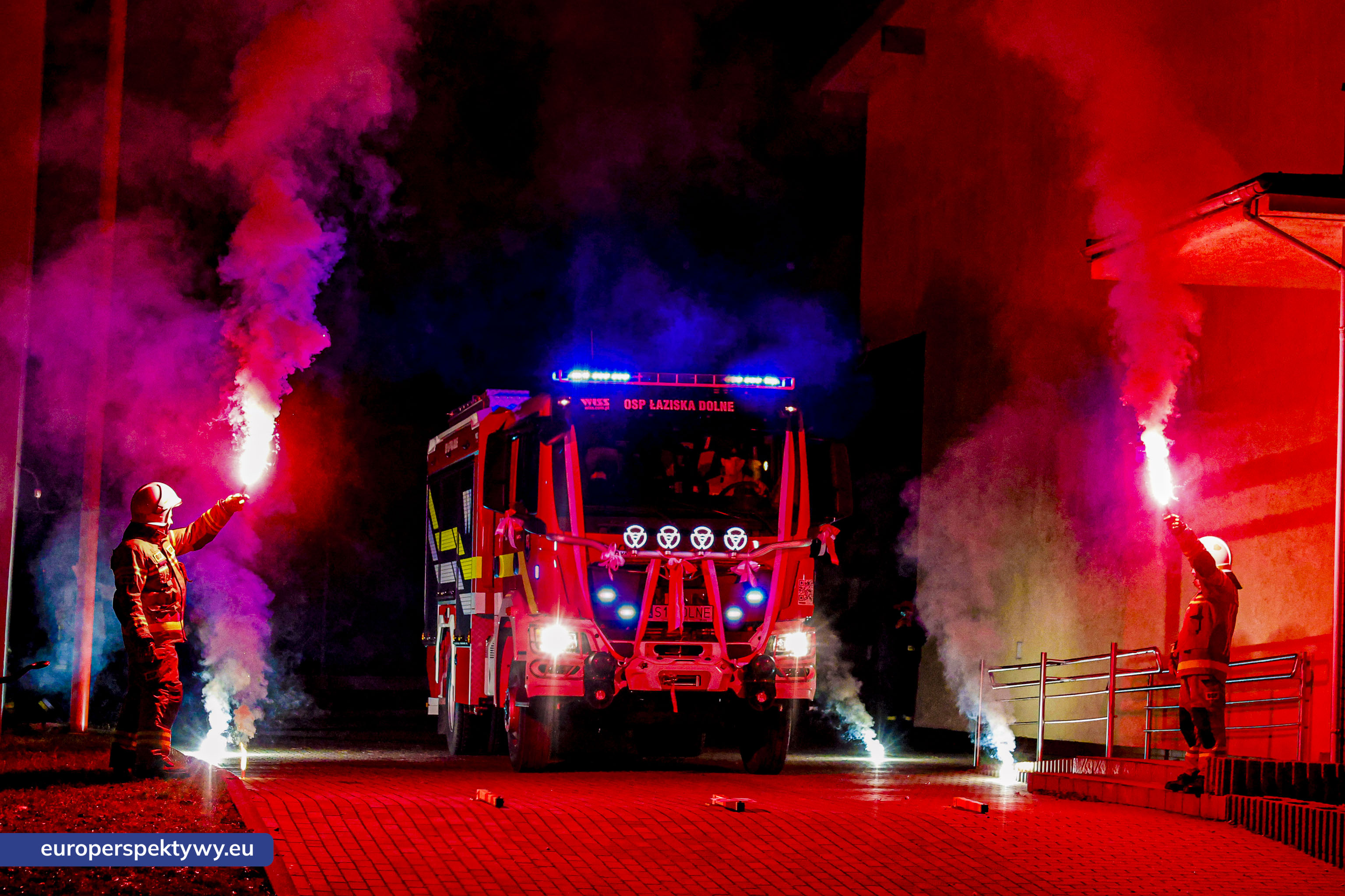 OSP Łaziska Dolne-5 Nowy wóz bojowy ratowniczo-gasniczy dla OSP Łaziska Dolne