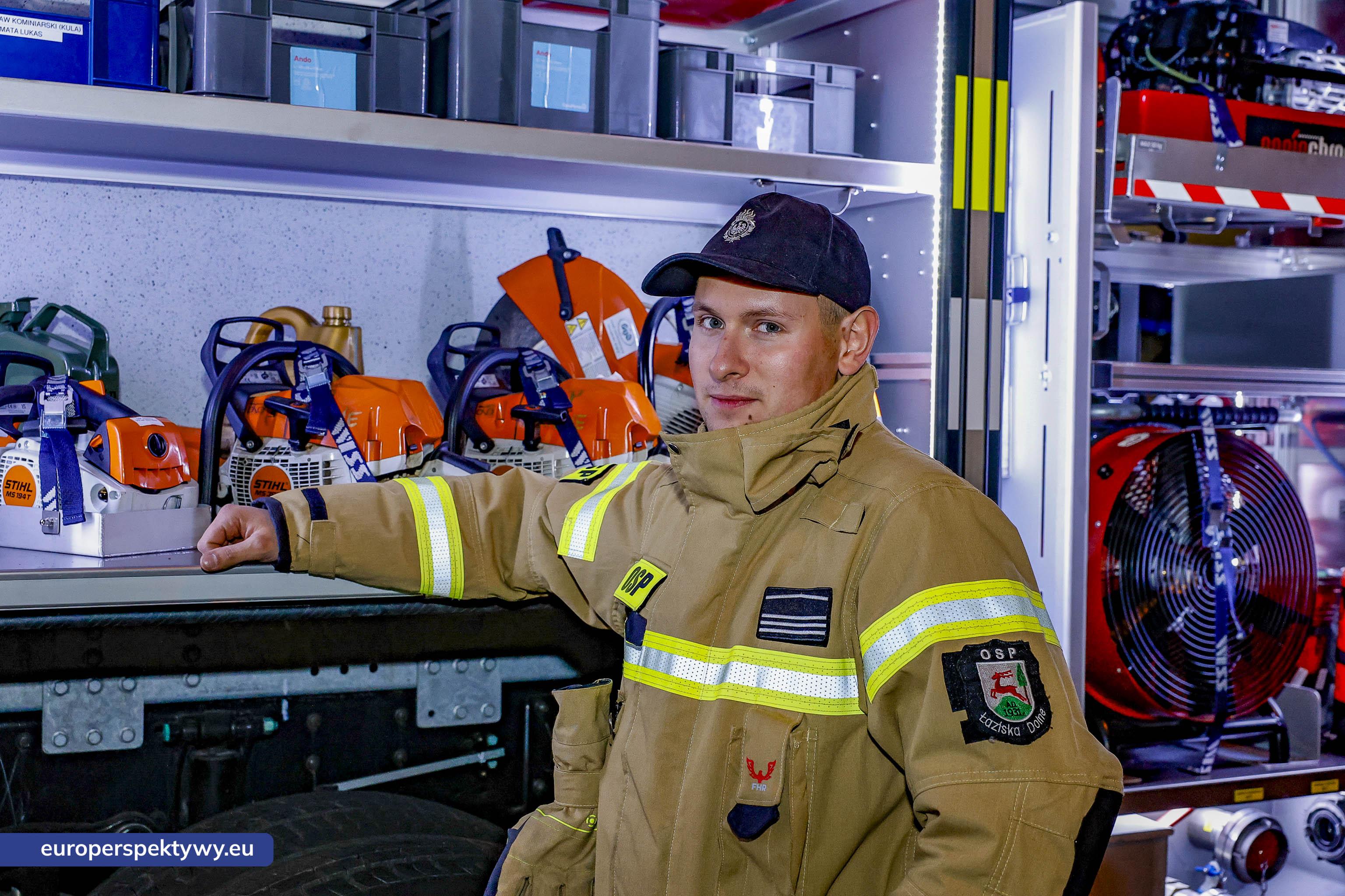 OSP Łaziska Dolne-54 Nowy wóz bojowy ratowniczo-gasniczy dla OSP Łaziska Dolne