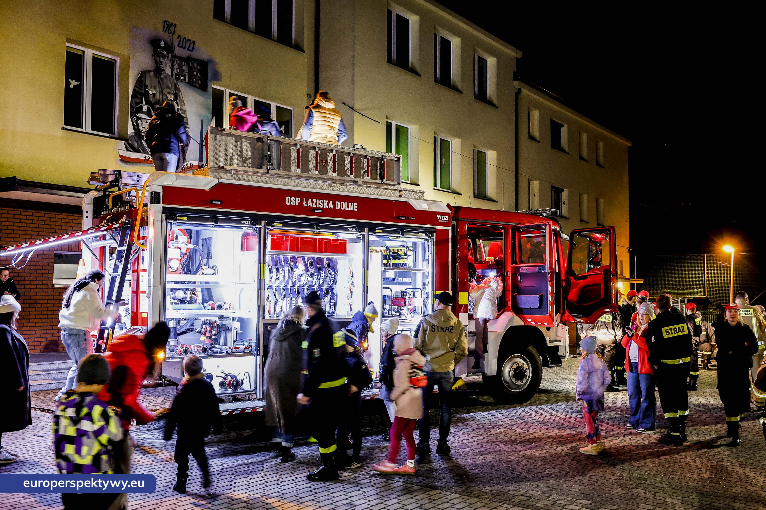 OSP Łaziska Dolne-63 Nowy wóz bojowy ratowniczo-gasniczy dla OSP Łaziska Dolne