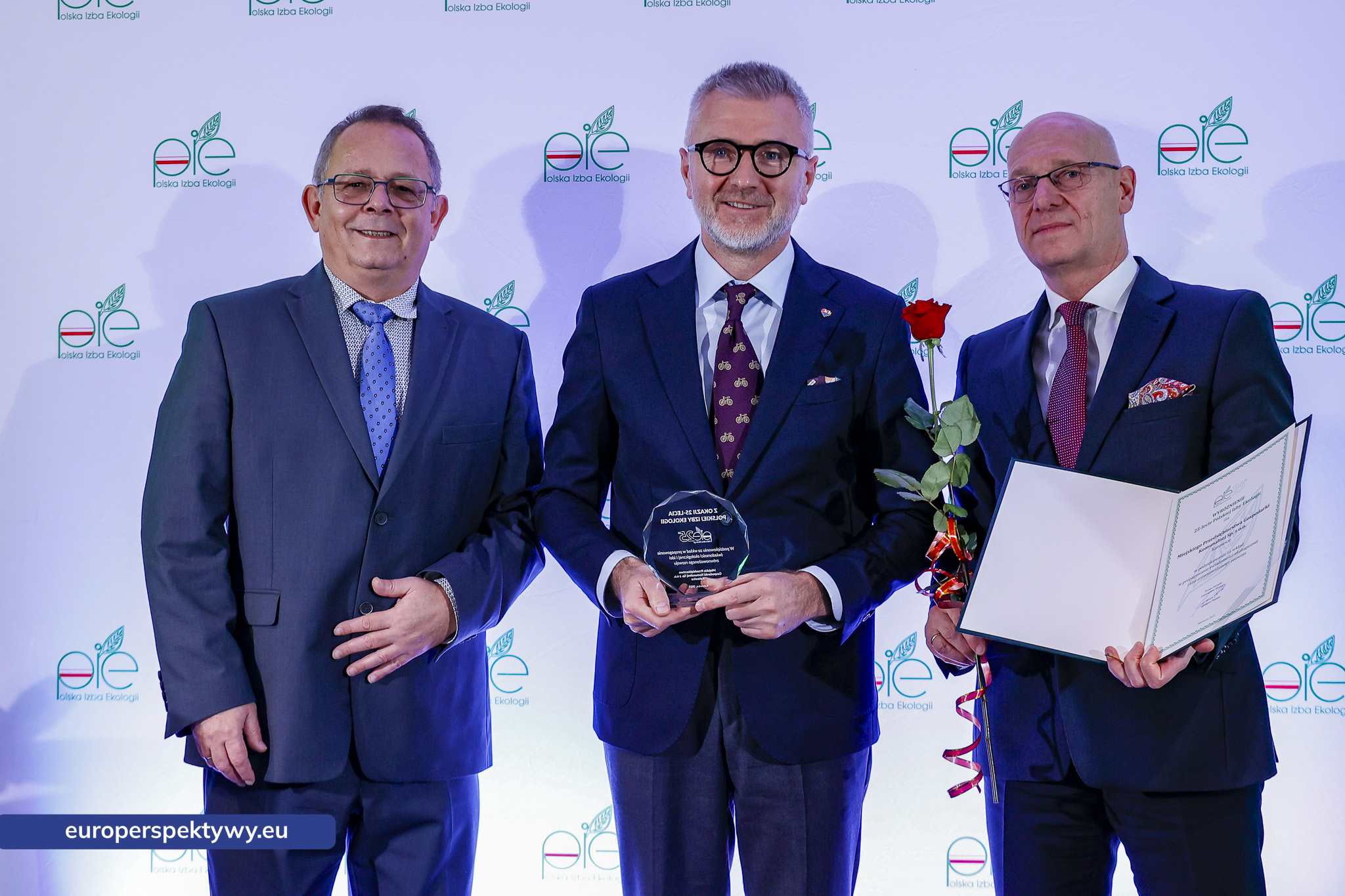 Europerspektywy Ekolaury 2025 – 24. gala Polskiej Izby Ekologii. Jubileusz, który podkreśla rangę działań na rzecz środowiska