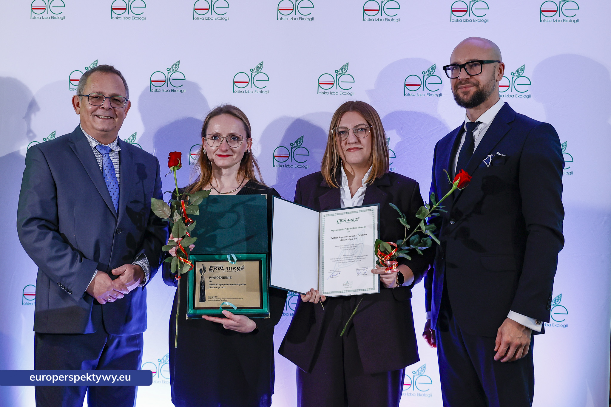 Europerspektywy Ekolaury 2025 – 24. gala Polskiej Izby Ekologii. Jubileusz, który podkreśla rangę działań na rzecz środowiska