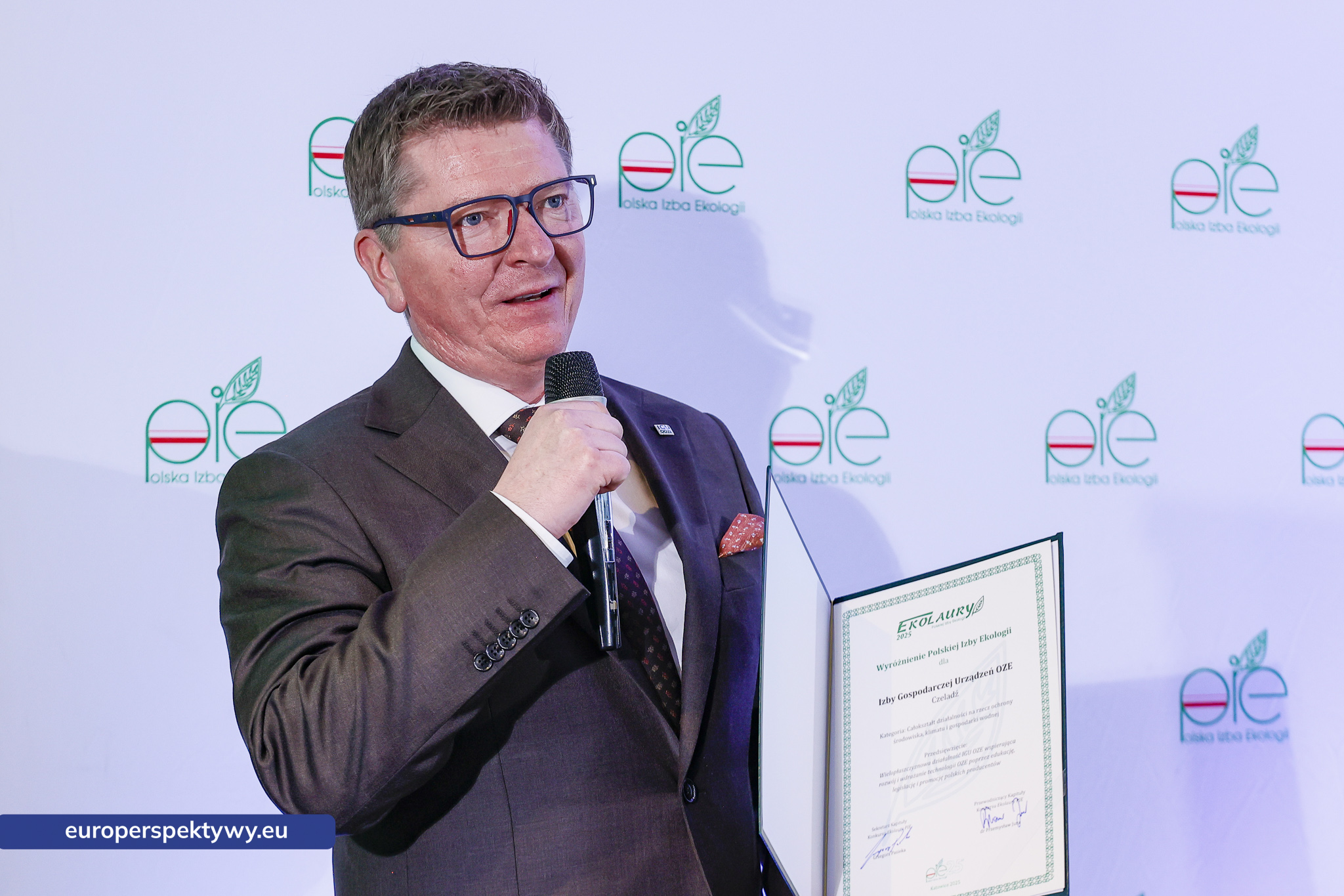 Europerspektywy Ekolaury 2025 – 24. gala Polskiej Izby Ekologii. Jubileusz, który podkreśla rangę działań na rzecz środowiska