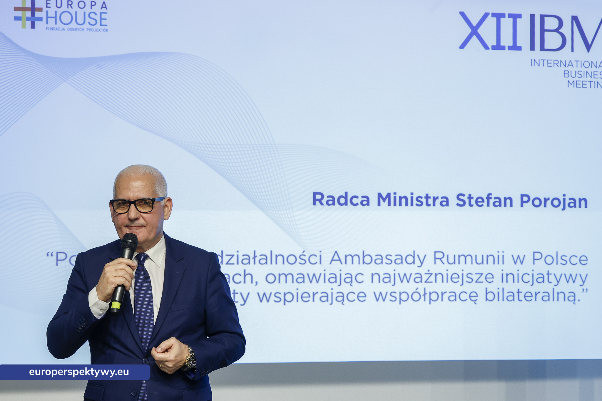 XII Międzynarodowe Spotkanie Biznesu „Biznes bez granic”-114 Europerspektywy XII Międzynarodowe Spotkanie Biznesu – Śląsk w centrum współpracy międzynarodowej