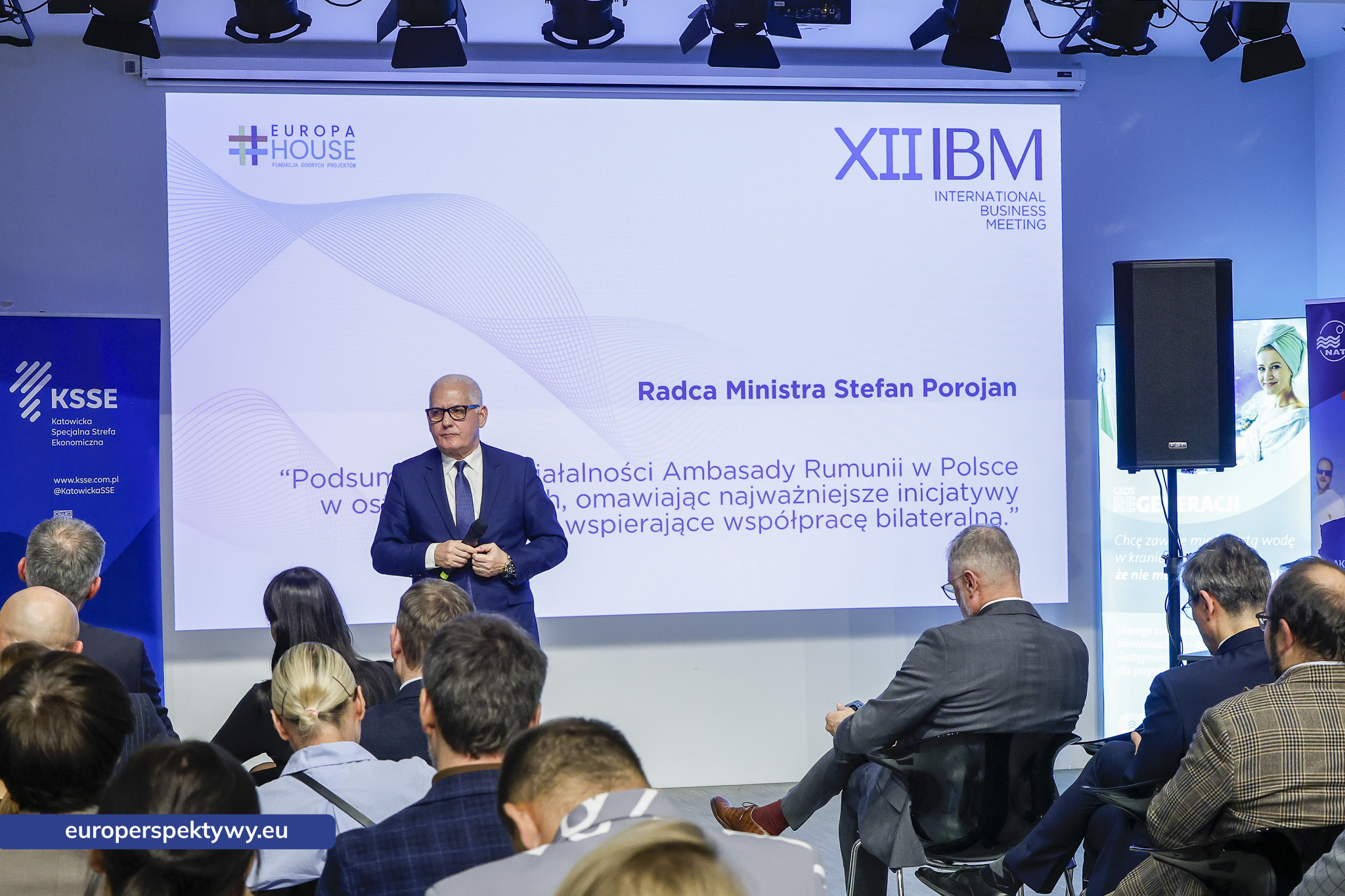 XII Międzynarodowe Spotkanie Biznesu „Biznes bez granic”-116 Europerspektywy XII Międzynarodowe Spotkanie Biznesu – Śląsk w centrum współpracy międzynarodowej