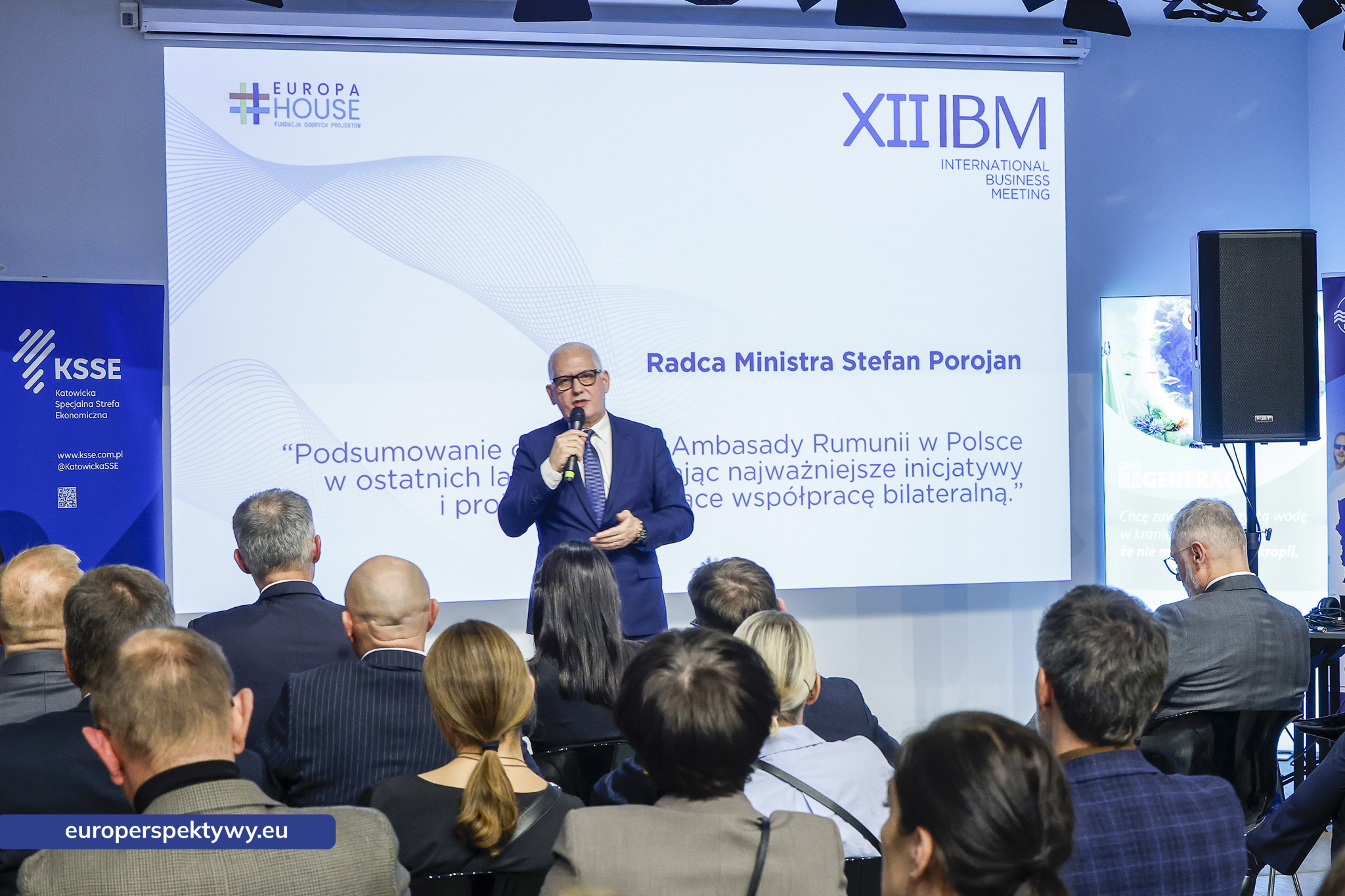 XII Międzynarodowe Spotkanie Biznesu „Biznes bez granic”-117 Europerspektywy XII Międzynarodowe Spotkanie Biznesu – Śląsk w centrum współpracy międzynarodowej