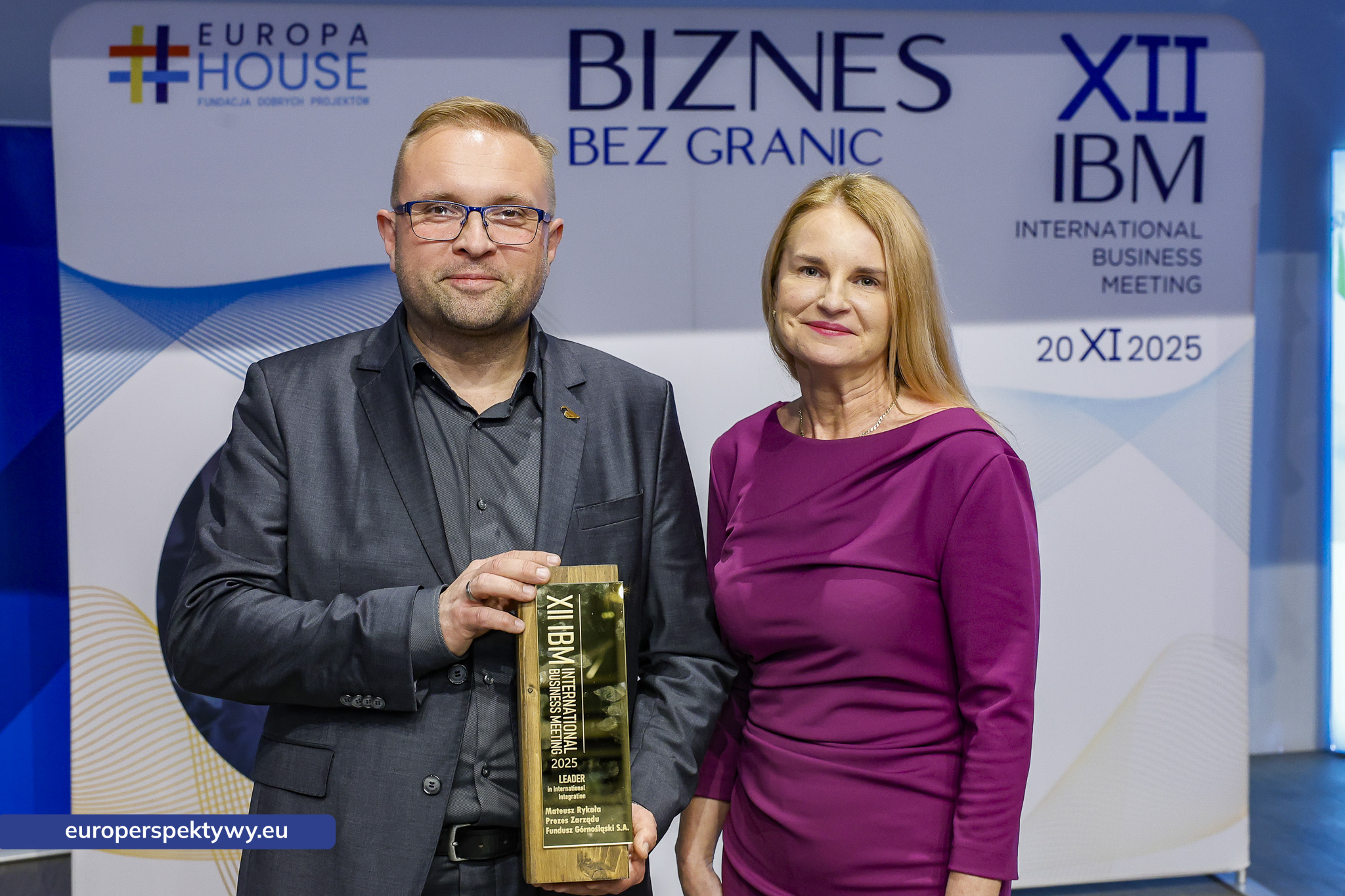 XII Międzynarodowe Spotkanie Biznesu „Biznes bez granic”-258 Europerspektywy XII Międzynarodowe Spotkanie Biznesu – Śląsk w centrum współpracy międzynarodowej