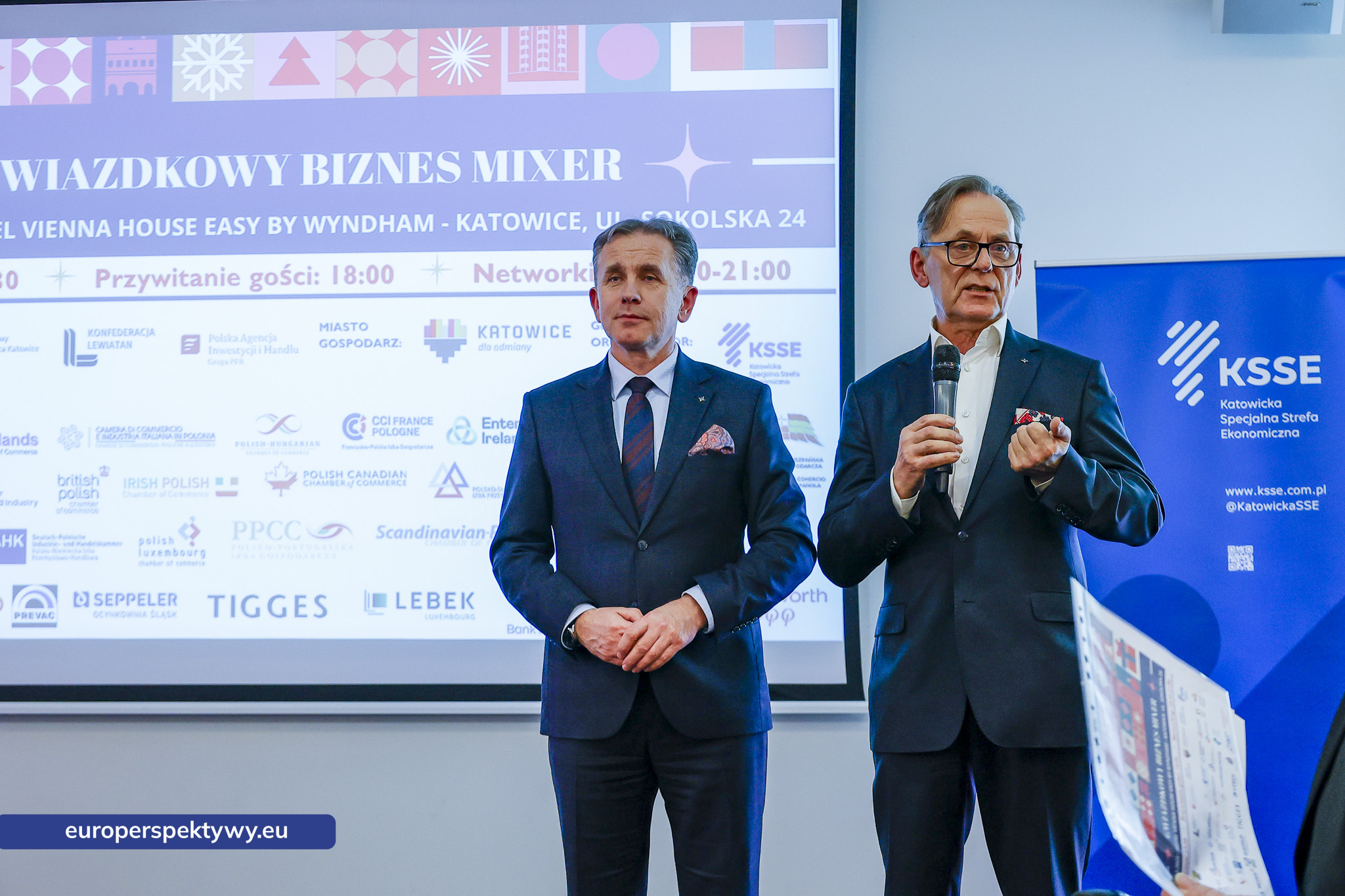 Europerspektywy Gwiazdkowy Business Mixer AHK 2025 w Katowicach