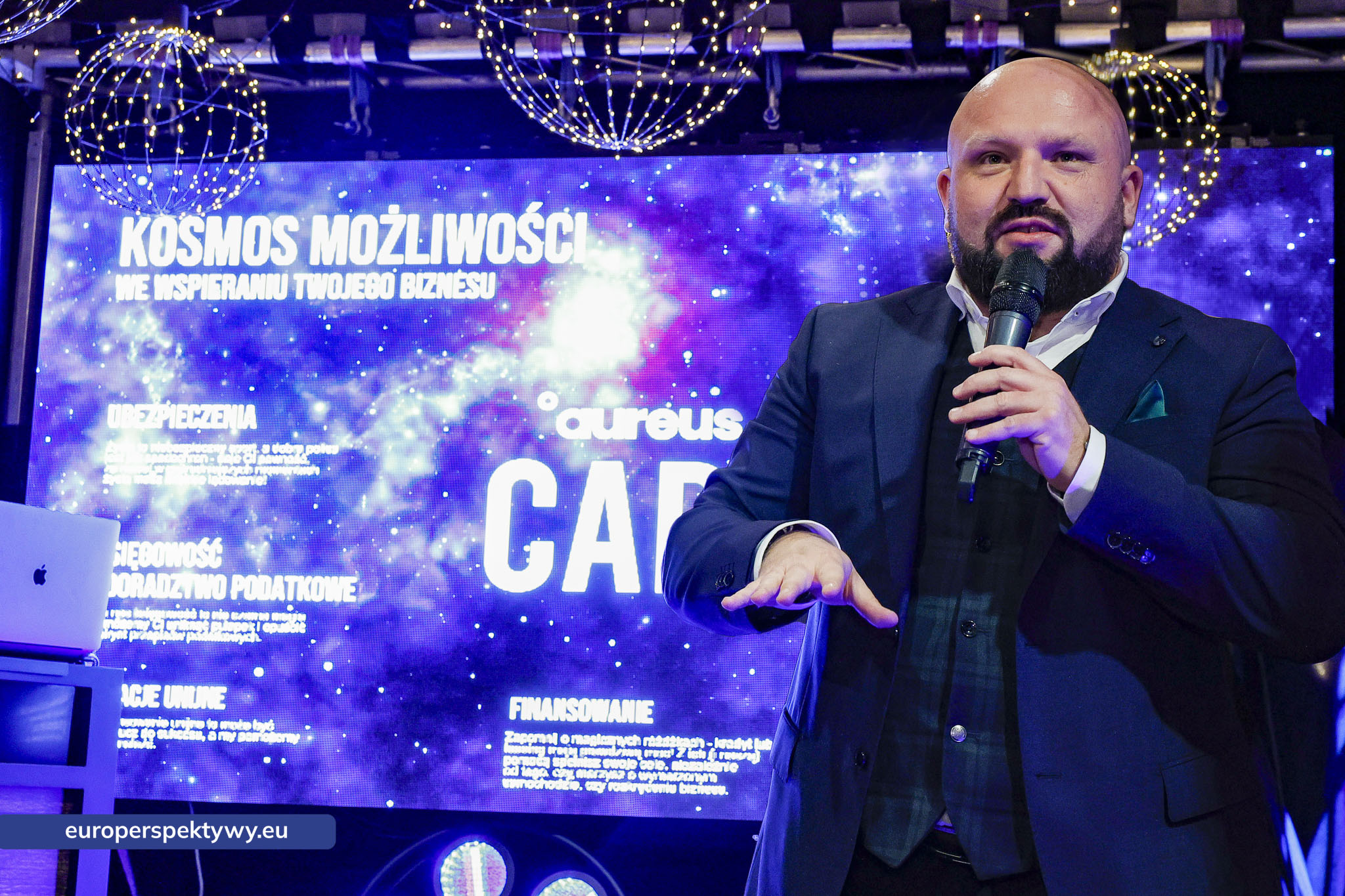 Aureus spotkanie świąteczne - Sławomir Króliczek