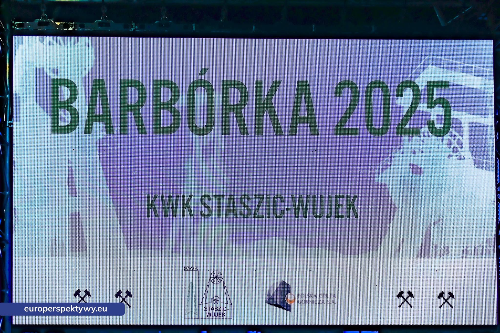 Barbórka 2025 KWK Staszic-Wujek-1 Barbórka w kopalni Staszic–Wujek. Prezydent Karol Nawrocki