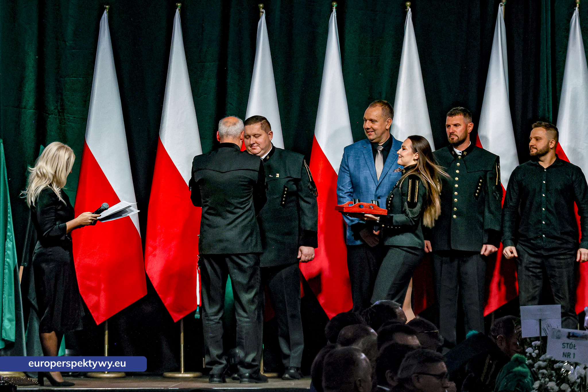 Barbórka 2025 KWK Staszic-Wujek-106 Europerspektywy Barbórka w kopalni Staszic–Wujek. Prezydent Karol Nawrocki wśród górników PGG