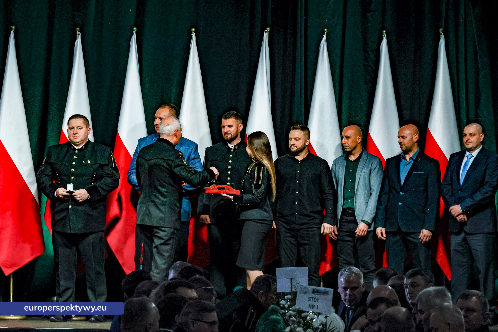 Barbórka 2025 KWK Staszic-Wujek-107 Europerspektywy Barbórka w kopalni Staszic–Wujek. Prezydent Karol Nawrocki wśród górników PGG