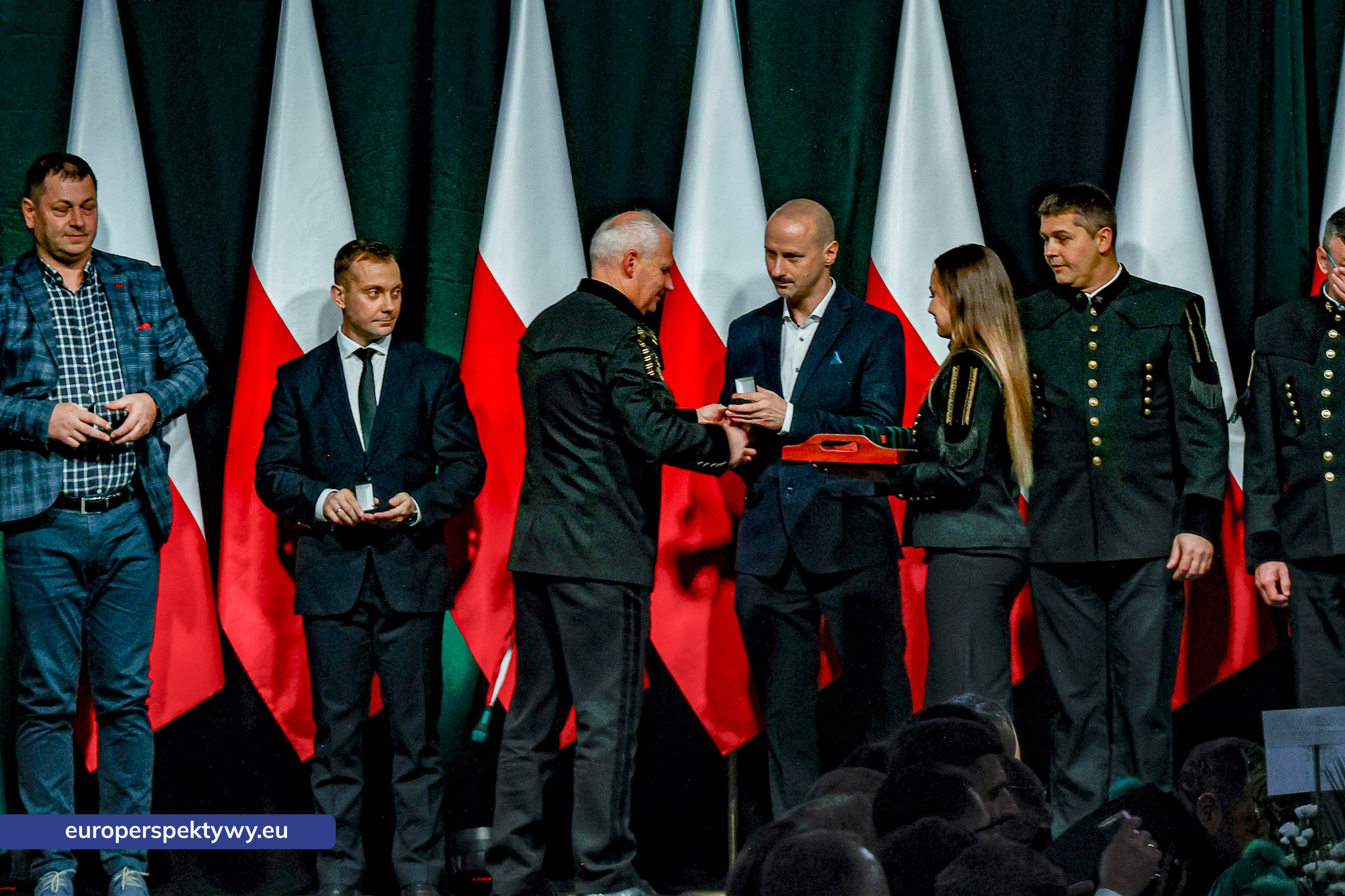 Barbórka 2025 KWK Staszic-Wujek-109 Europerspektywy Barbórka w kopalni Staszic–Wujek. Prezydent Karol Nawrocki wśród górników PGG