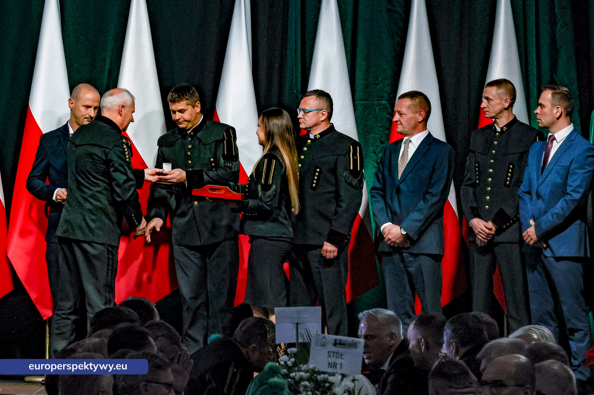 Barbórka 2025 KWK Staszic-Wujek-110 Europerspektywy Barbórka w kopalni Staszic–Wujek. Prezydent Karol Nawrocki wśród górników PGG