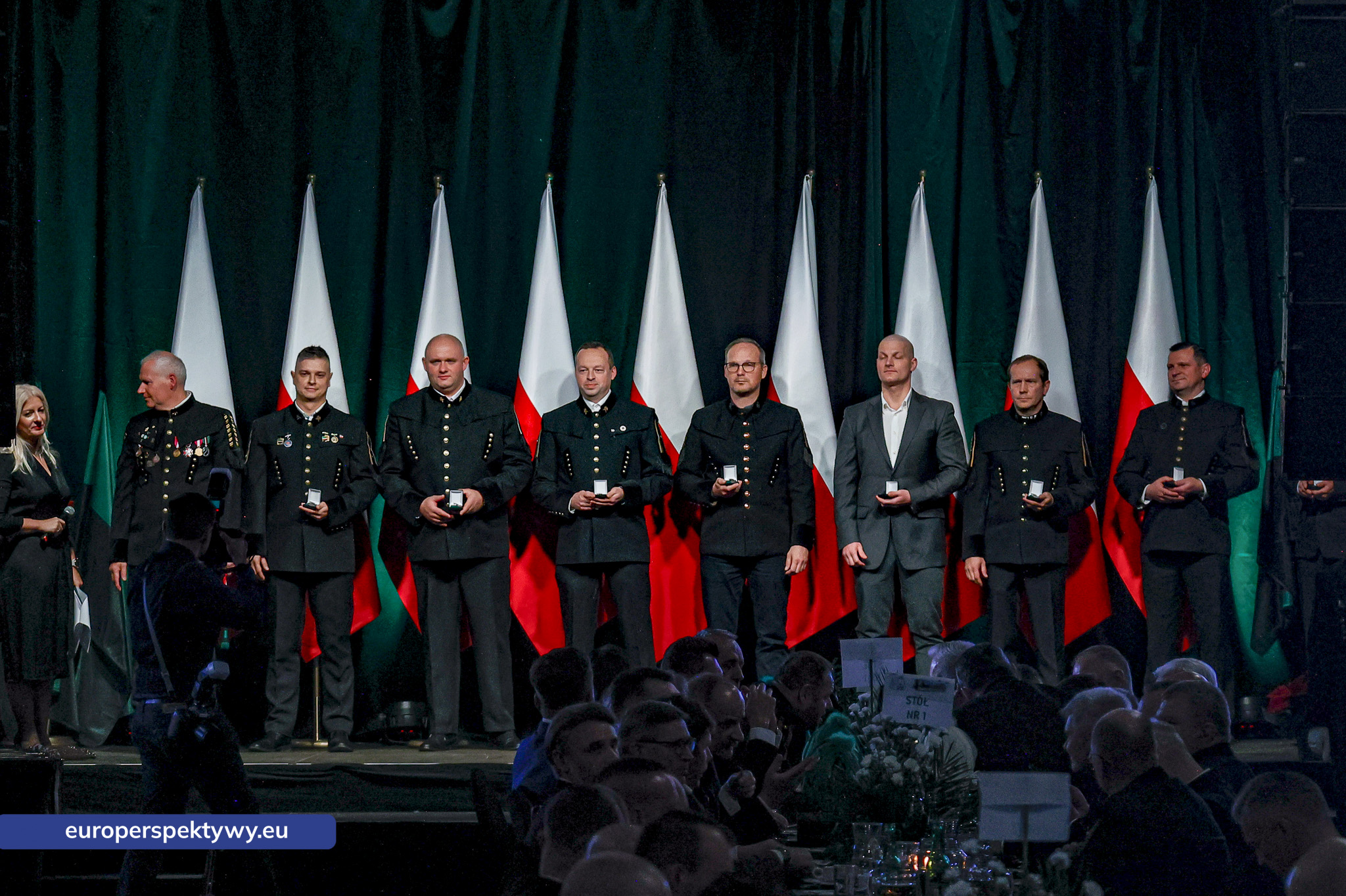 Barbórka 2025 KWK Staszic-Wujek-122 Europerspektywy Barbórka w kopalni Staszic–Wujek. Prezydent Karol Nawrocki wśród górników PGG