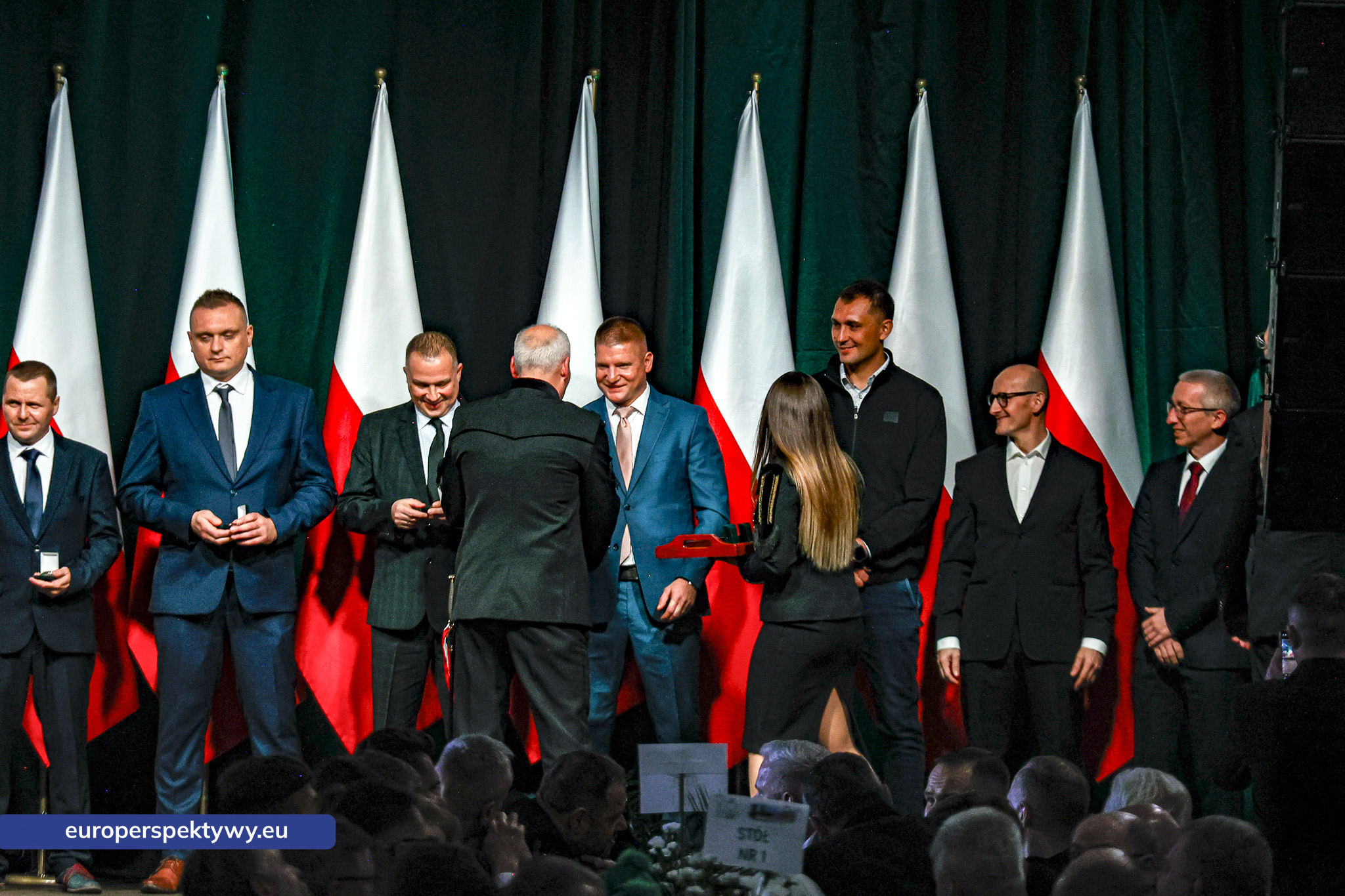 Barbórka 2025 KWK Staszic-Wujek-124 Europerspektywy Barbórka w kopalni Staszic–Wujek. Prezydent Karol Nawrocki wśród górników PGG