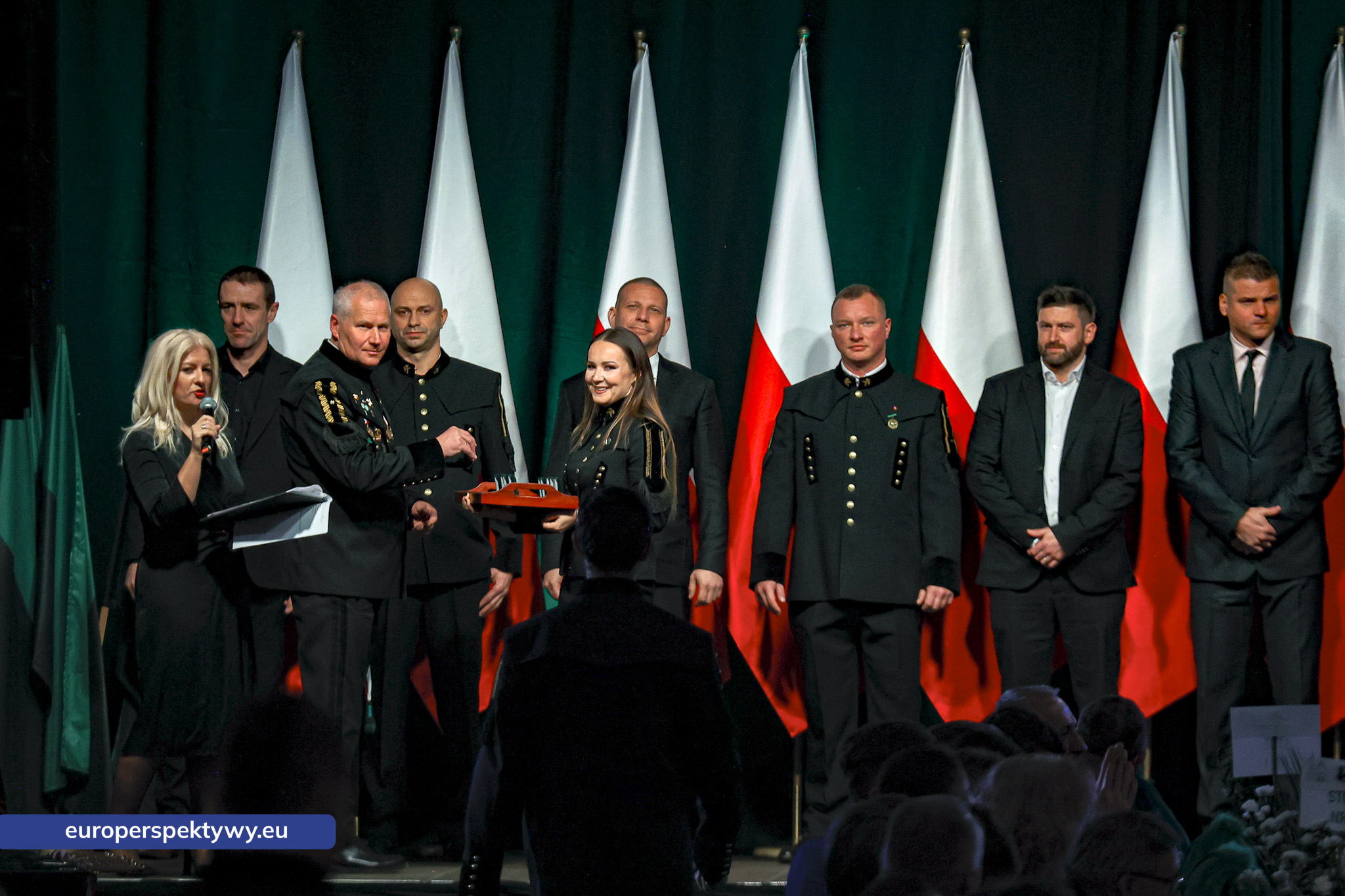 Barbórka 2025 KWK Staszic-Wujek-130 Europerspektywy Barbórka w kopalni Staszic–Wujek. Prezydent Karol Nawrocki wśród górników PGG