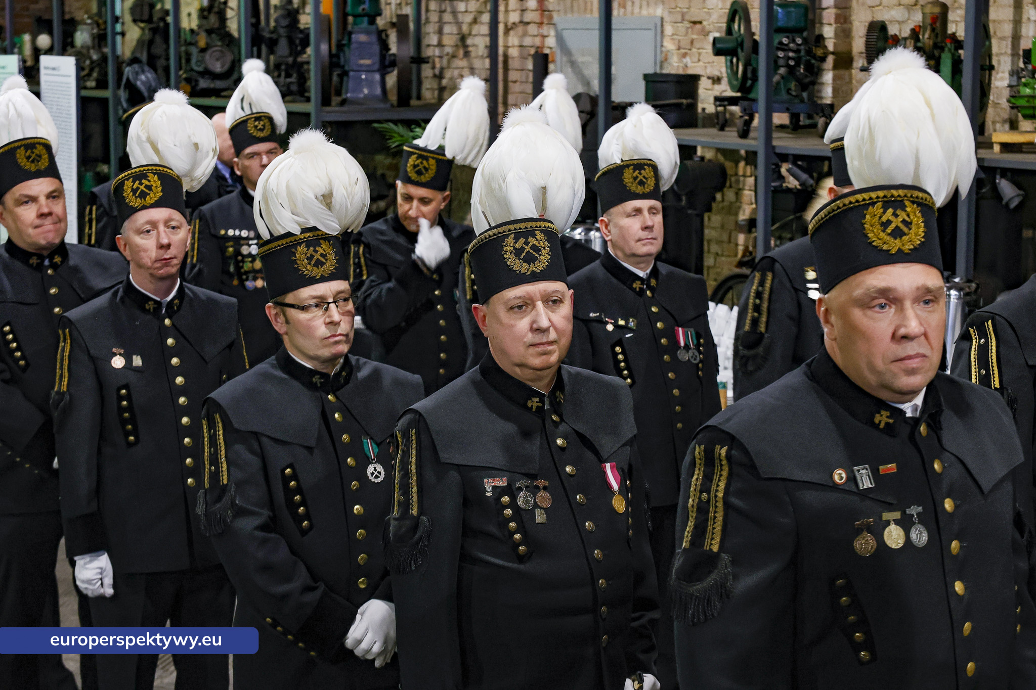 Barbórka 2025 KWK Staszic-Wujek-134 Europerspektywy Barbórka w kopalni Staszic–Wujek. Prezydent Karol Nawrocki wśród górników PGG