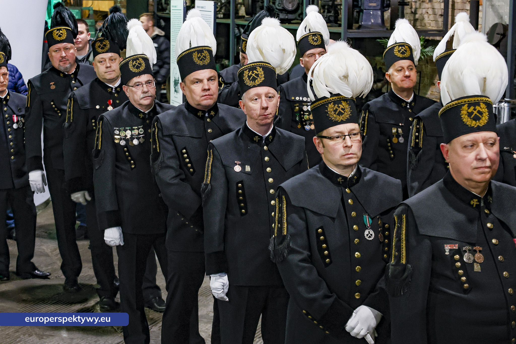 Barbórka 2025 KWK Staszic-Wujek-135 Europerspektywy Barbórka w kopalni Staszic–Wujek. Prezydent Karol Nawrocki wśród górników PGG