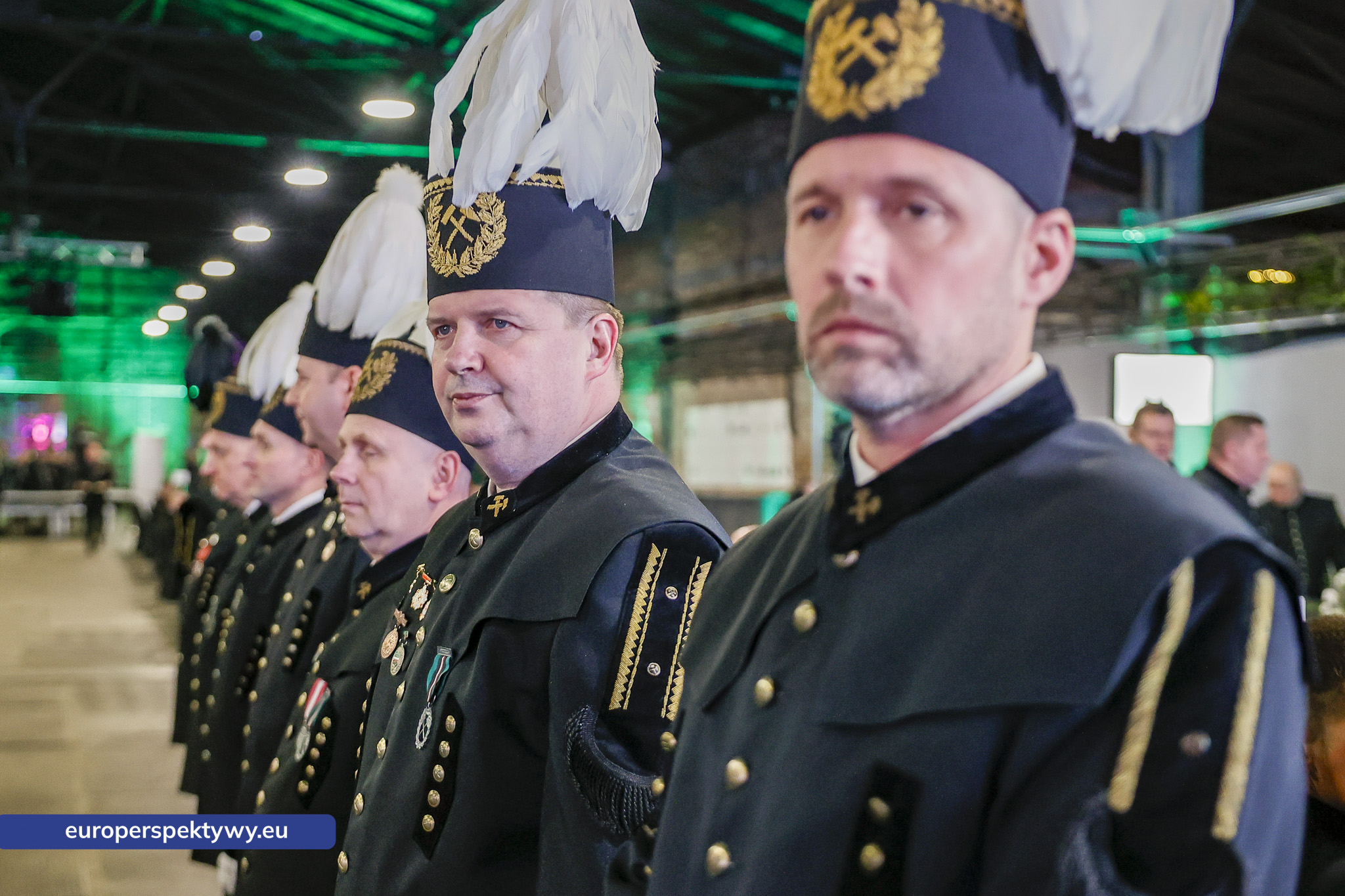 Barbórka 2025 KWK Staszic-Wujek-142 Europerspektywy Barbórka w kopalni Staszic–Wujek. Prezydent Karol Nawrocki wśród górników PGG