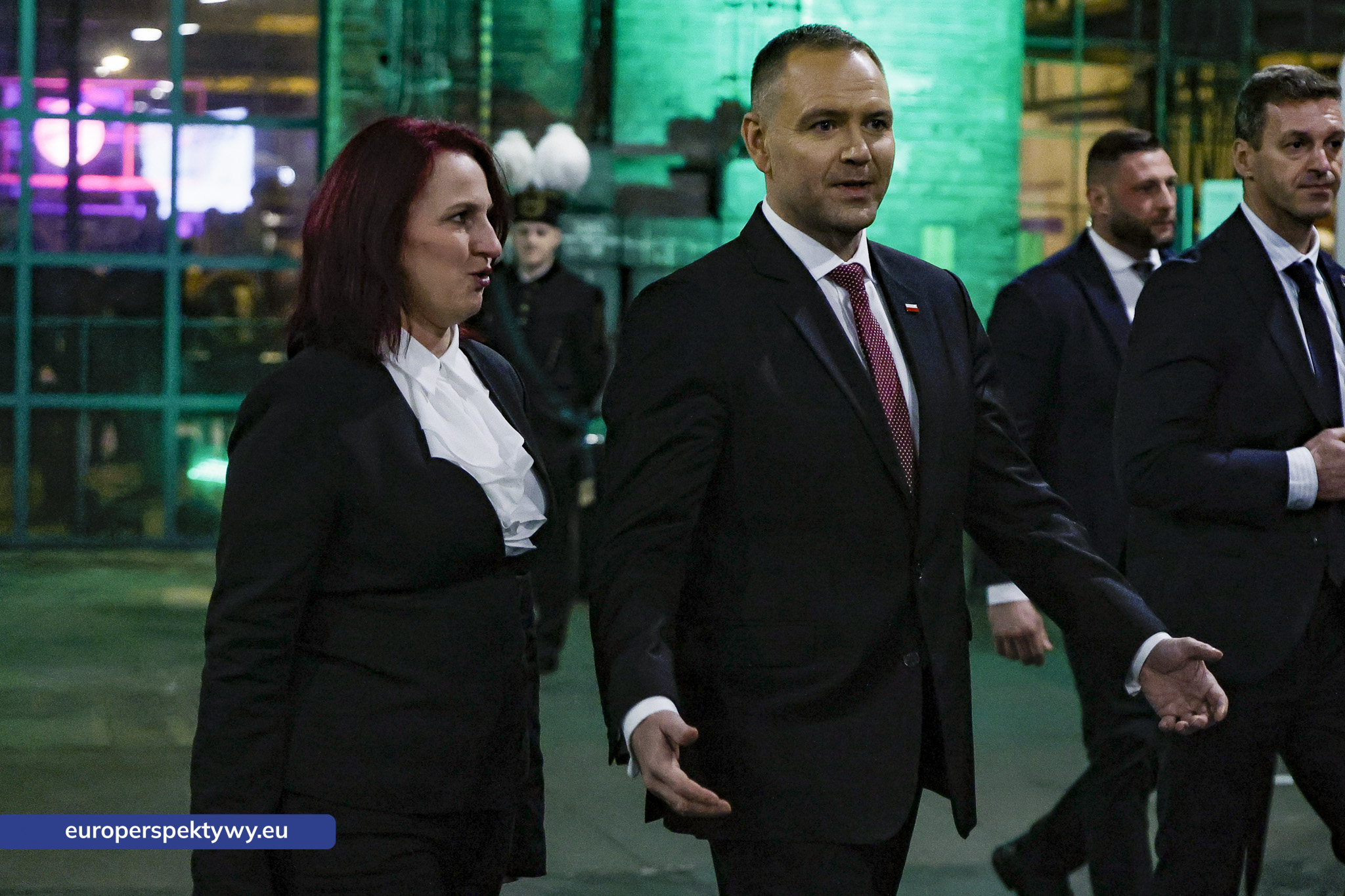 Barbórka 2025 KWK Staszic-Wujek-27 Europerspektywy Barbórka w kopalni Staszic–Wujek. Prezydent Karol Nawrocki wśród górników PGG