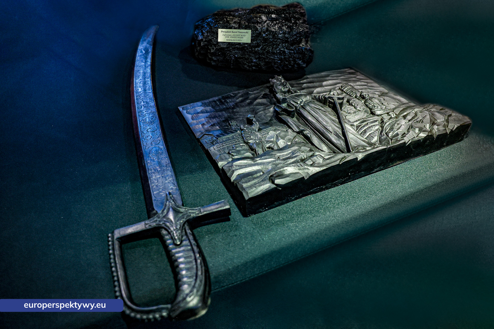 Barbórka 2025 KWK Staszic-Wujek-3 Europerspektywy Barbórka w kopalni Staszic–Wujek. Prezydent Karol Nawrocki wśród górników PGG