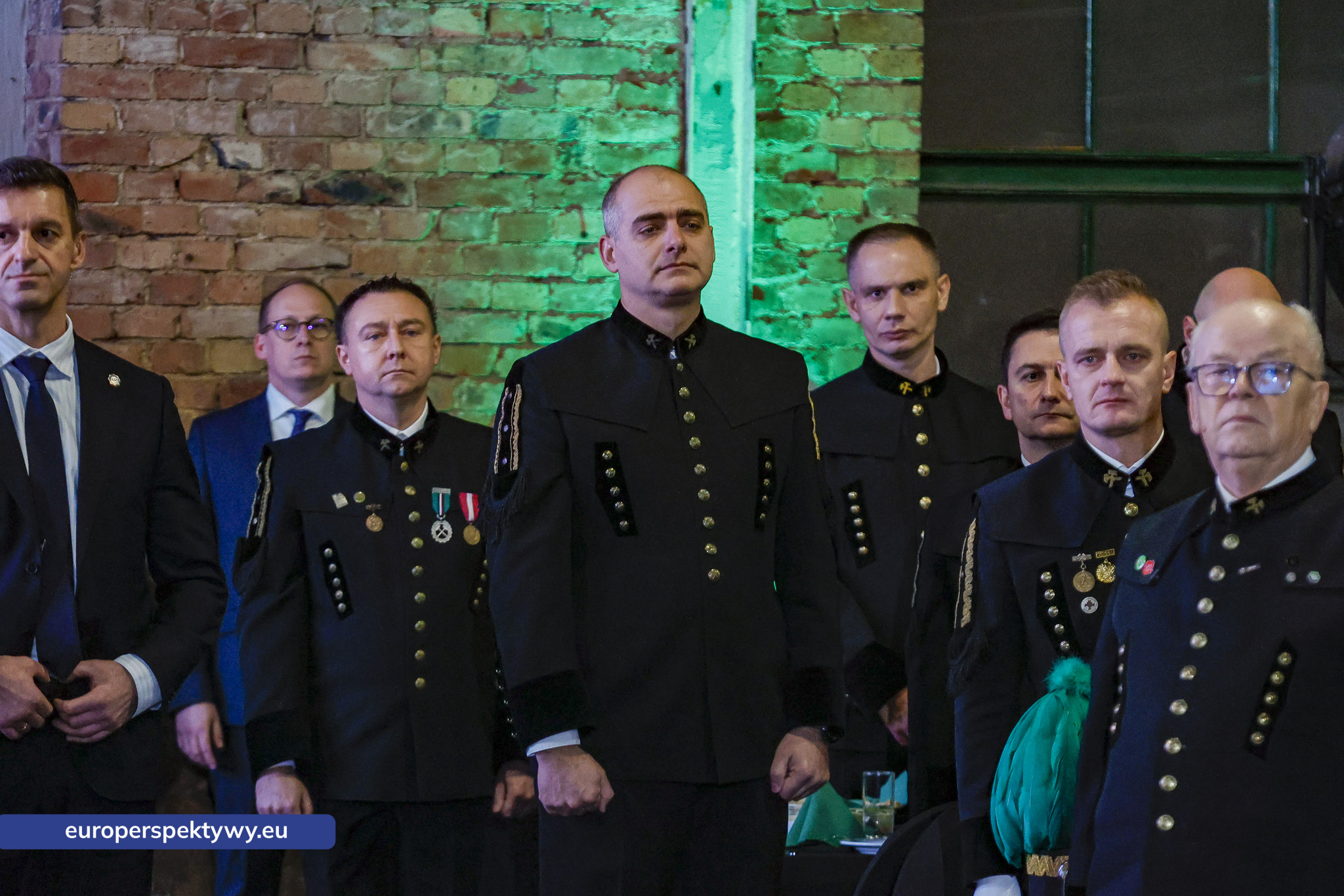 Barbórka 2025 KWK Staszic-Wujek-31 Europerspektywy Barbórka w kopalni Staszic–Wujek. Prezydent Karol Nawrocki wśród górników PGG