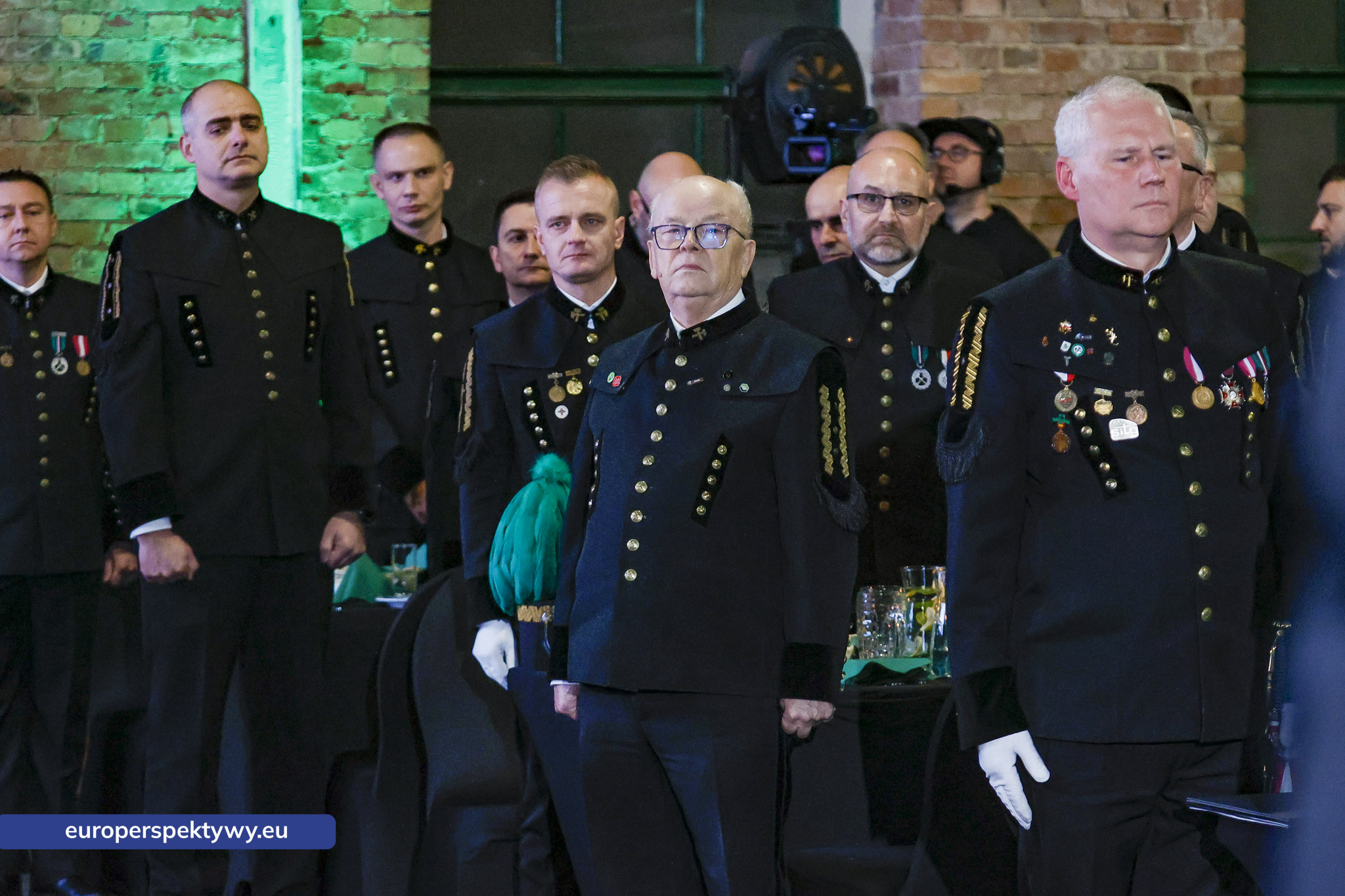 Barbórka 2025 KWK Staszic-Wujek-32 Europerspektywy Barbórka w kopalni Staszic–Wujek. Prezydent Karol Nawrocki wśród górników PGG